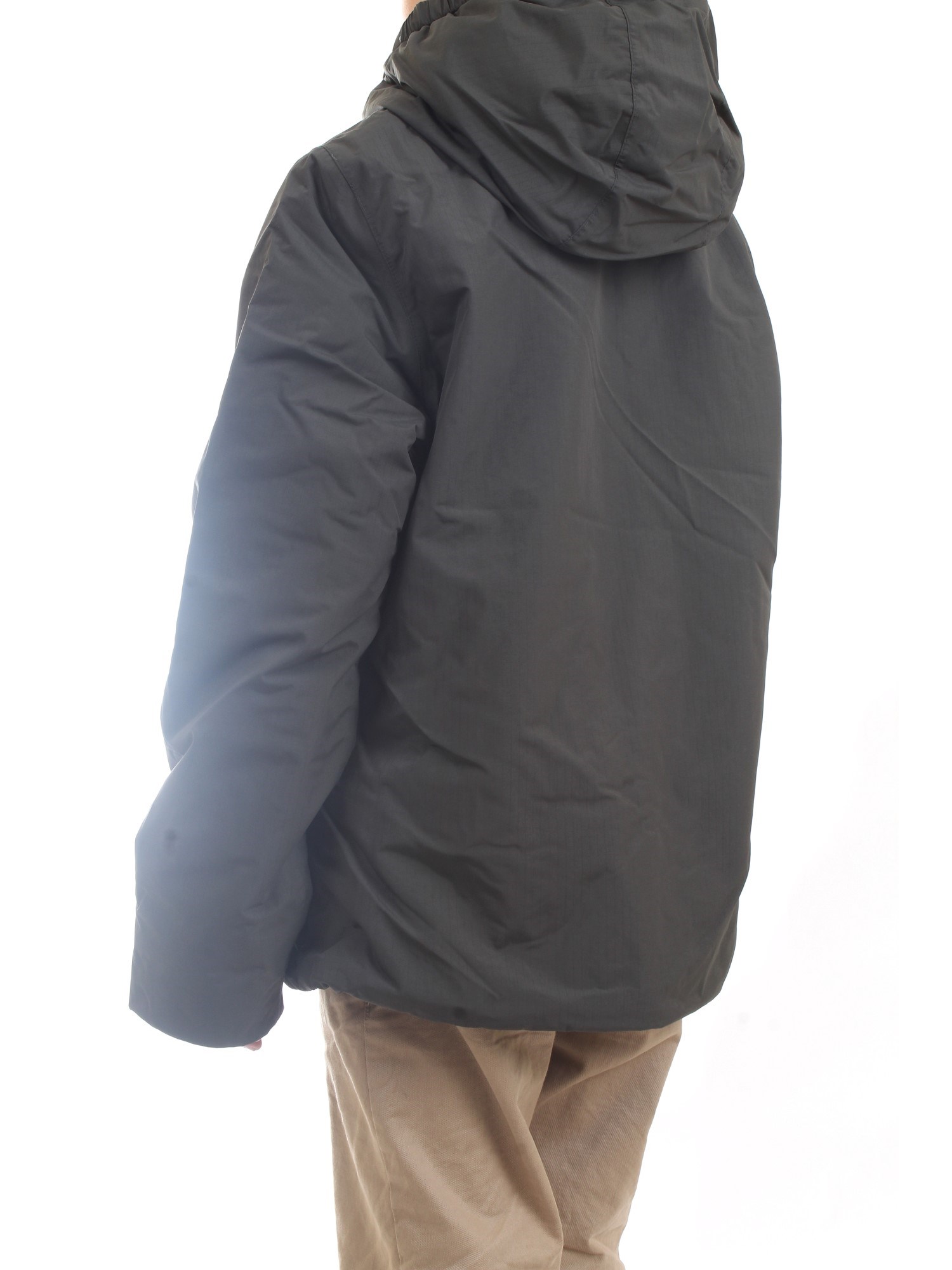 K-WAY K1119KW A3W Verde Militare Abbigliamento Bambino Piumino