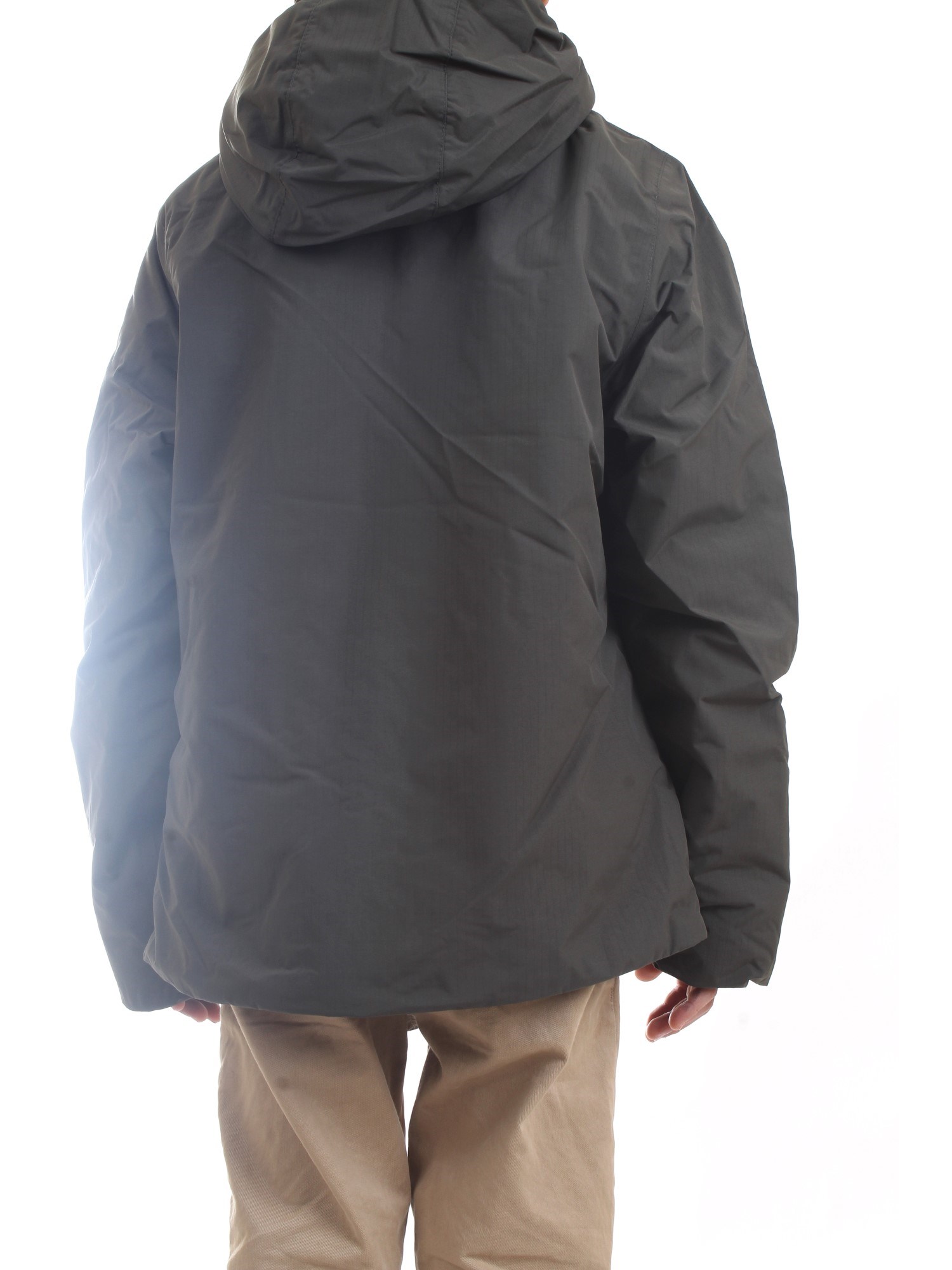 K-WAY K1119KW A3W Verde Militare Abbigliamento Bambino Piumino