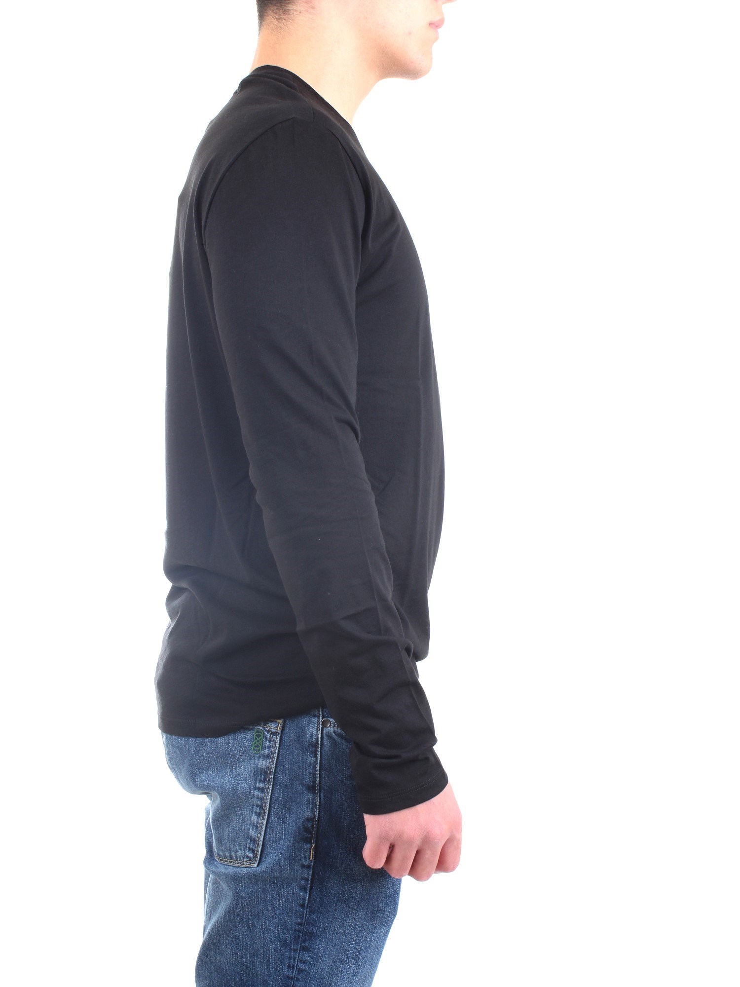 Lacoste TH6712 00 Nero Abbigliamento Uomo T-Shirt