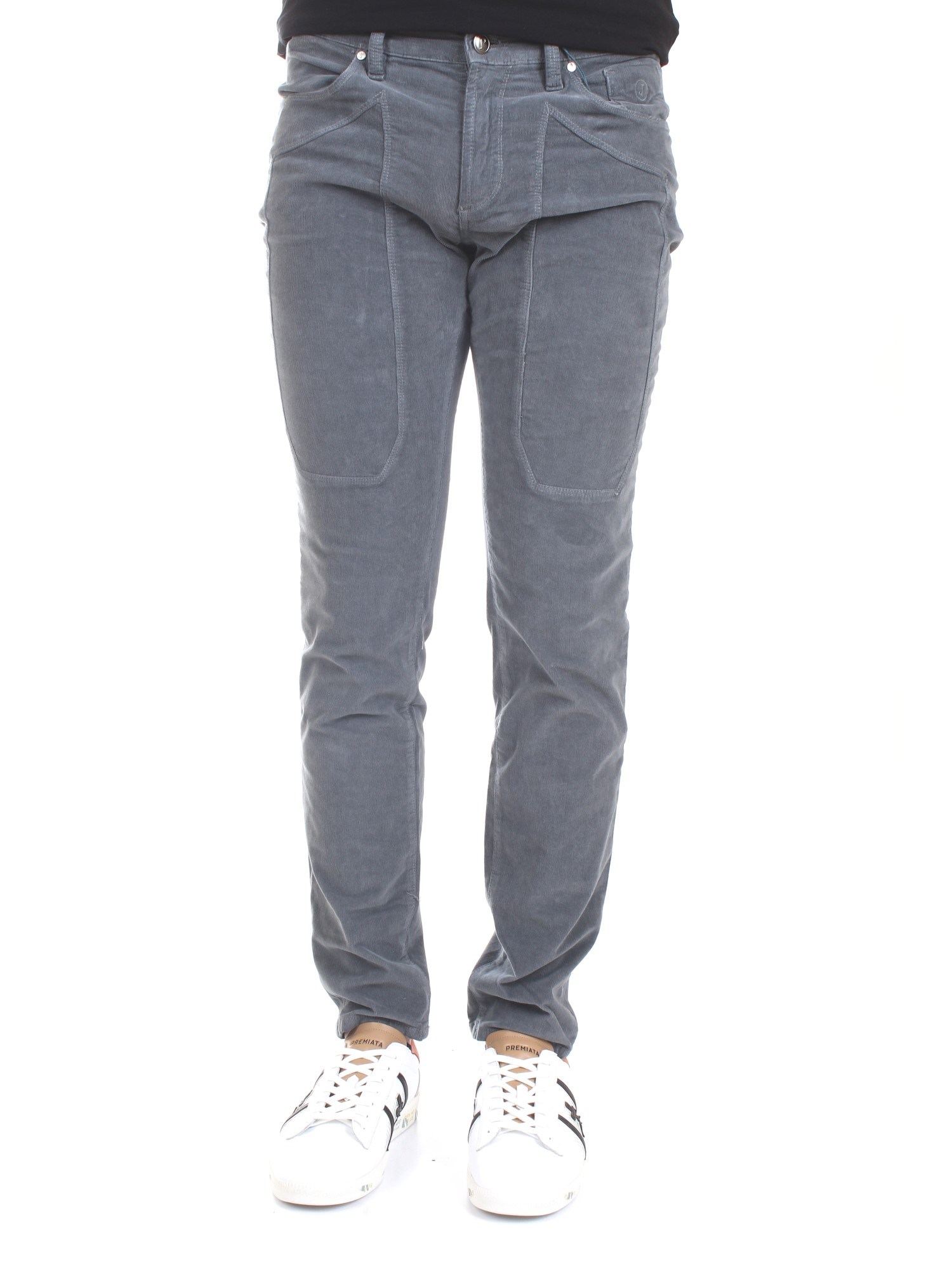 JECKERSON JKUPA077VE252PXA21 Grigio Abbigliamento Uomo Pantaloni