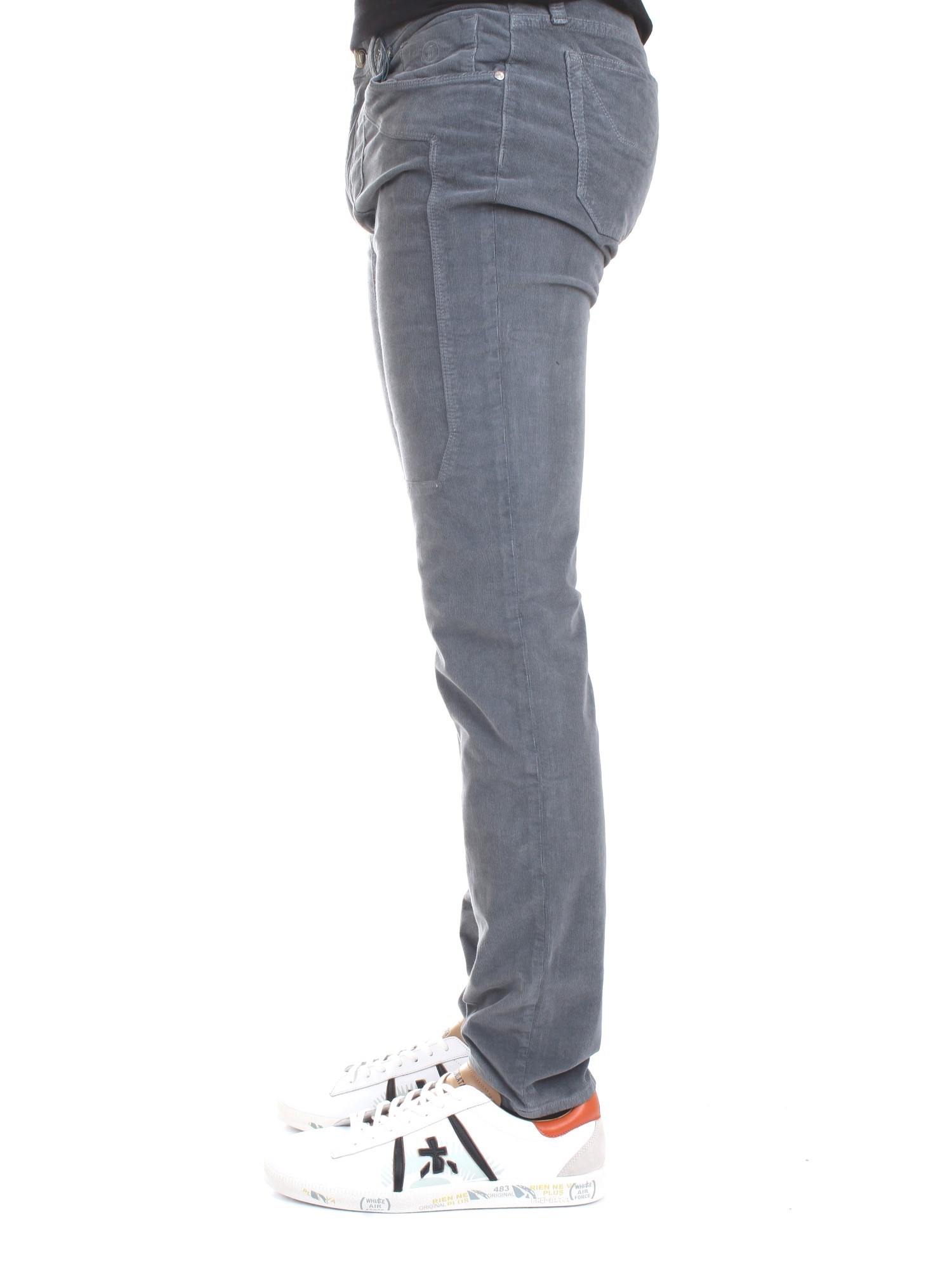 JECKERSON JKUPA077VE252PXA21 Grigio Abbigliamento Uomo Pantaloni