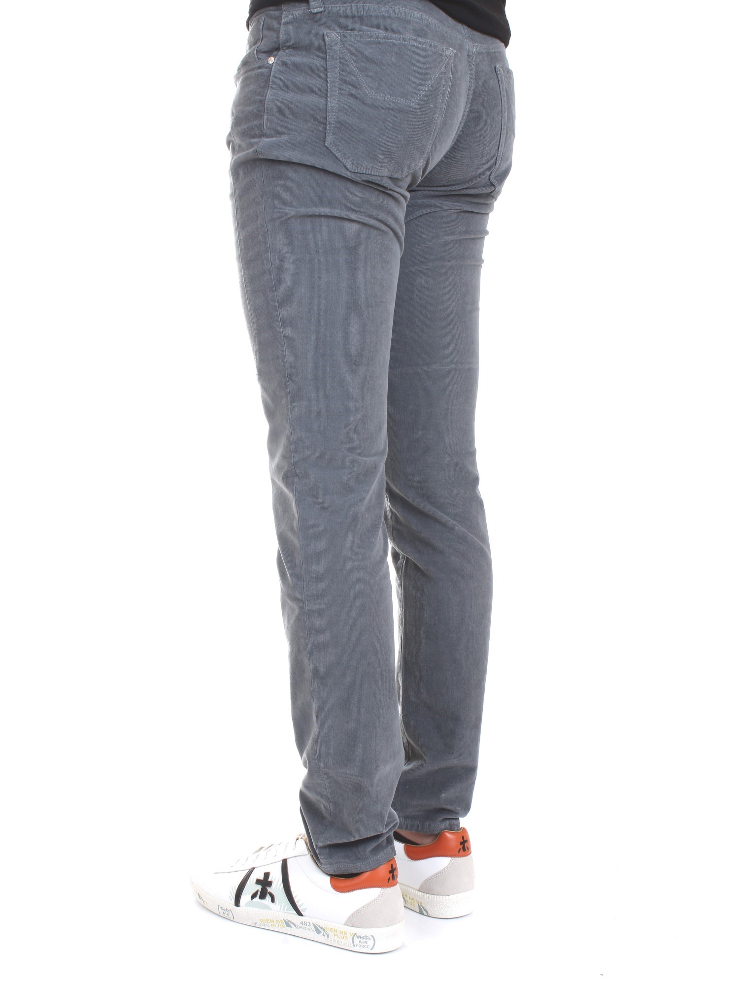 JECKERSON JKUPA077VE252PXA21 Grigio Abbigliamento Uomo Pantaloni