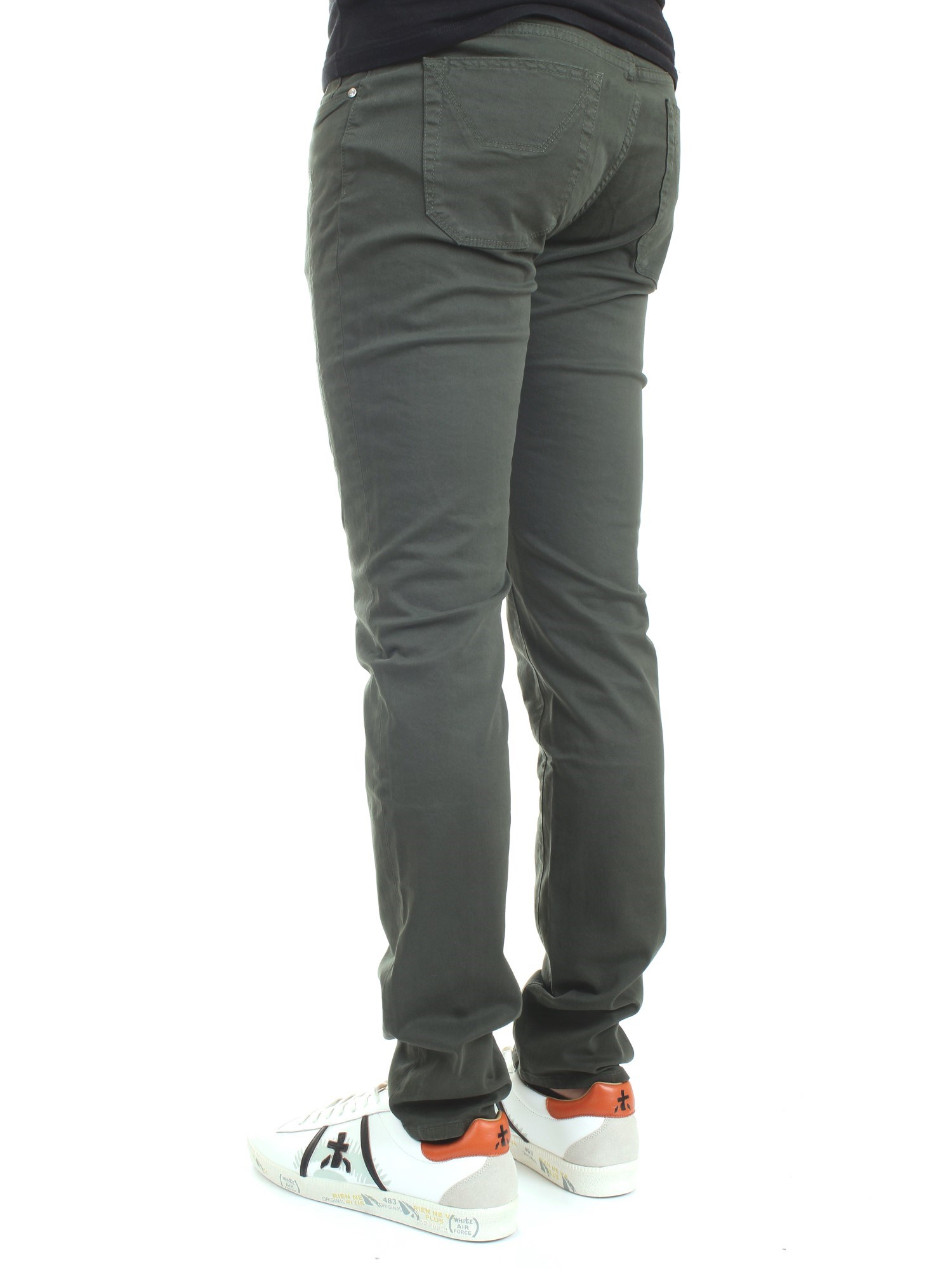 JECKERSON JKUPA077NK230PXA21 Verde Abbigliamento Uomo Pantaloni