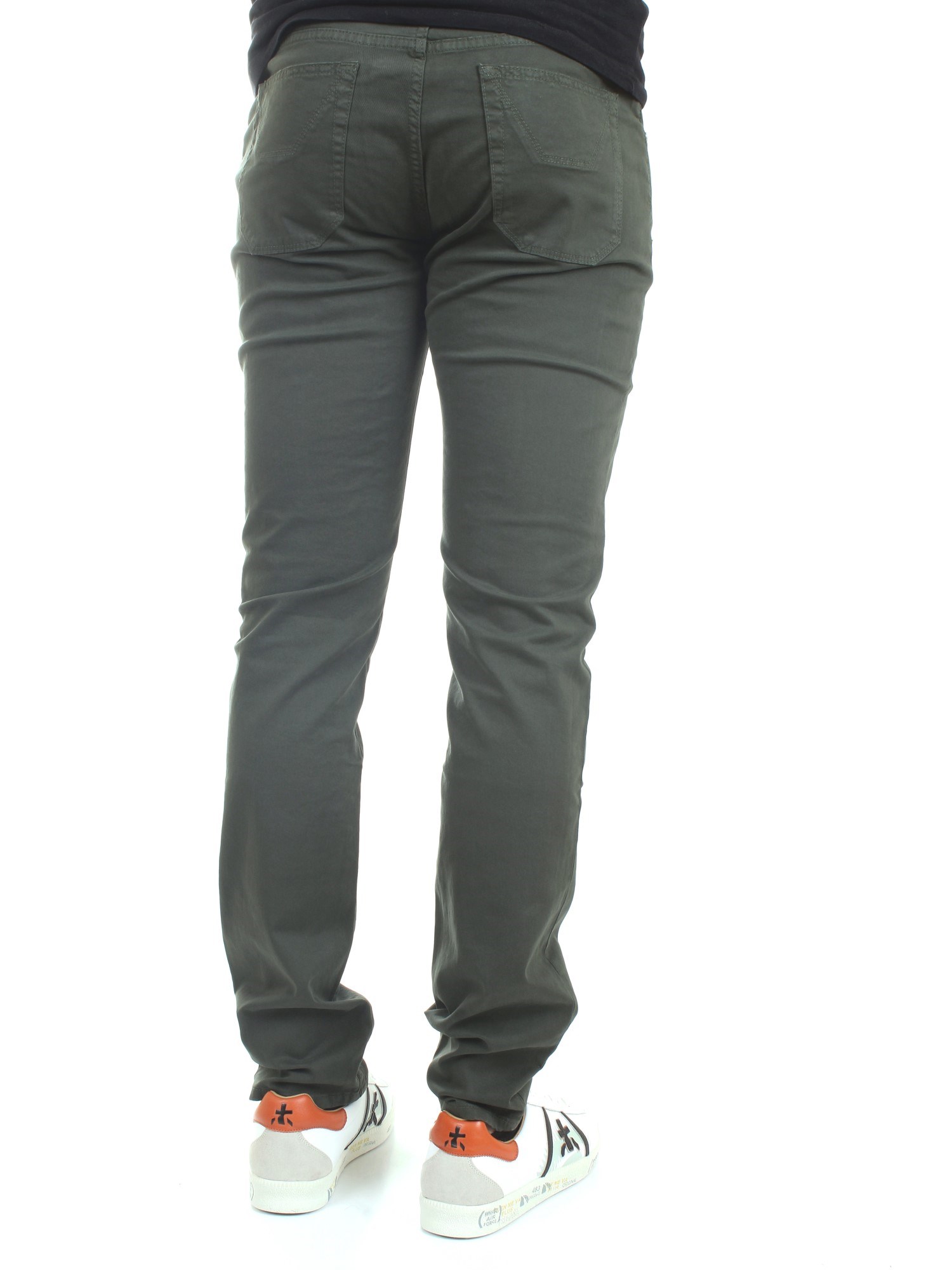 JECKERSON JKUPA077NK230PXA21 Verde Abbigliamento Uomo Pantaloni