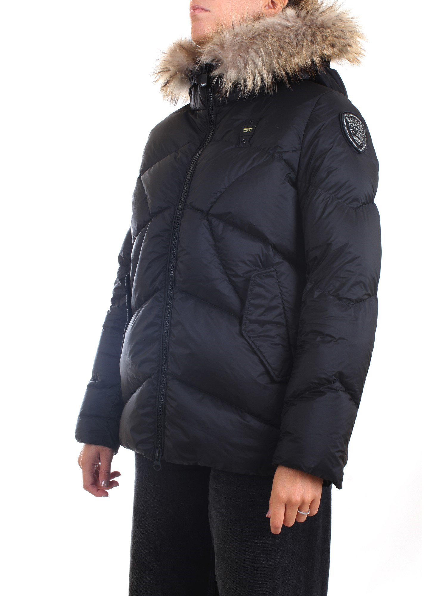 Blauer 21WBLDC03112 006049 Nero Abbigliamento Donna Piumino