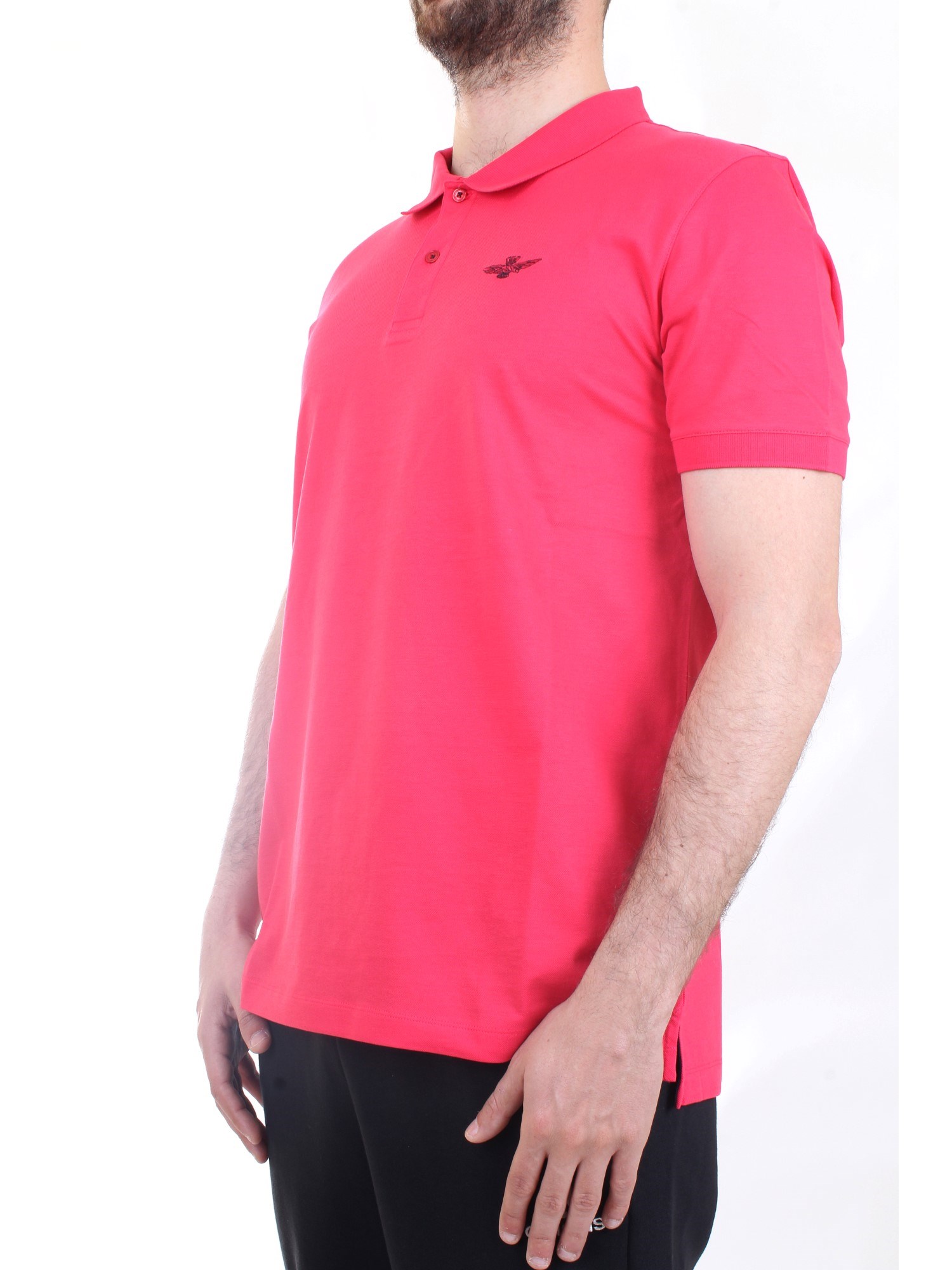 AERONAUTICA MILITARE 221PO1606P178 Corallo Abbigliamento Uomo Polo