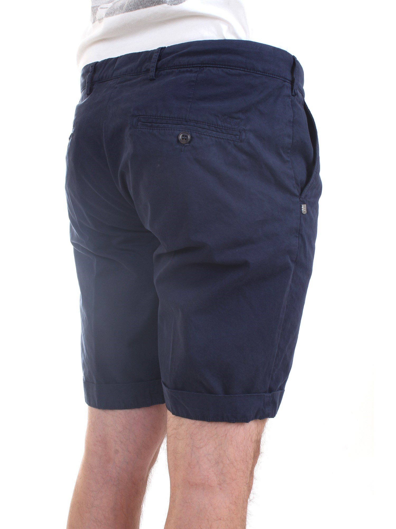 40 Weft SERGENTBE 7031 Blu Abbigliamento Uomo Bermuda