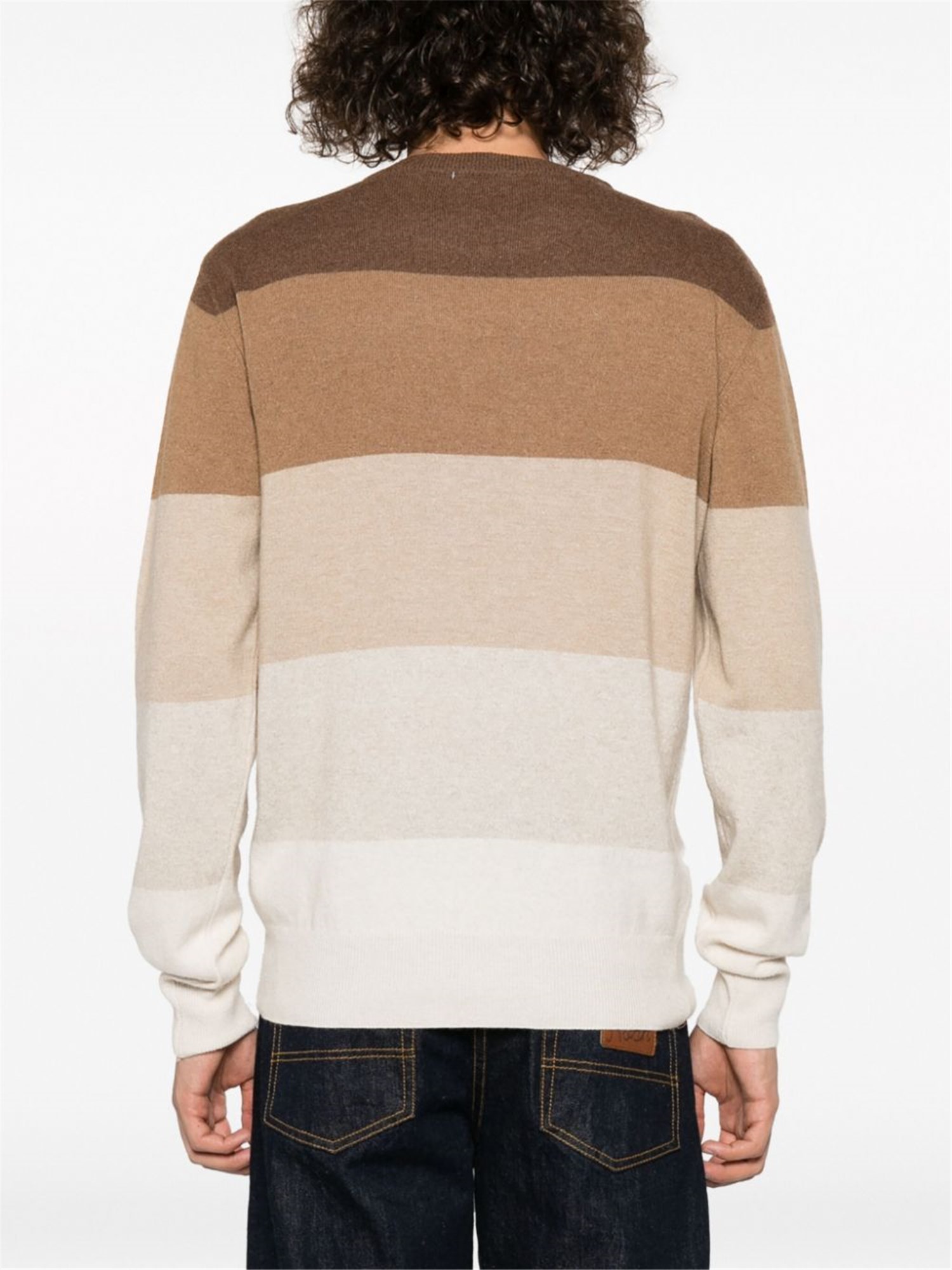 MANUEL RITZ 3532M514 Marrone Abbigliamento Uomo Maglioni