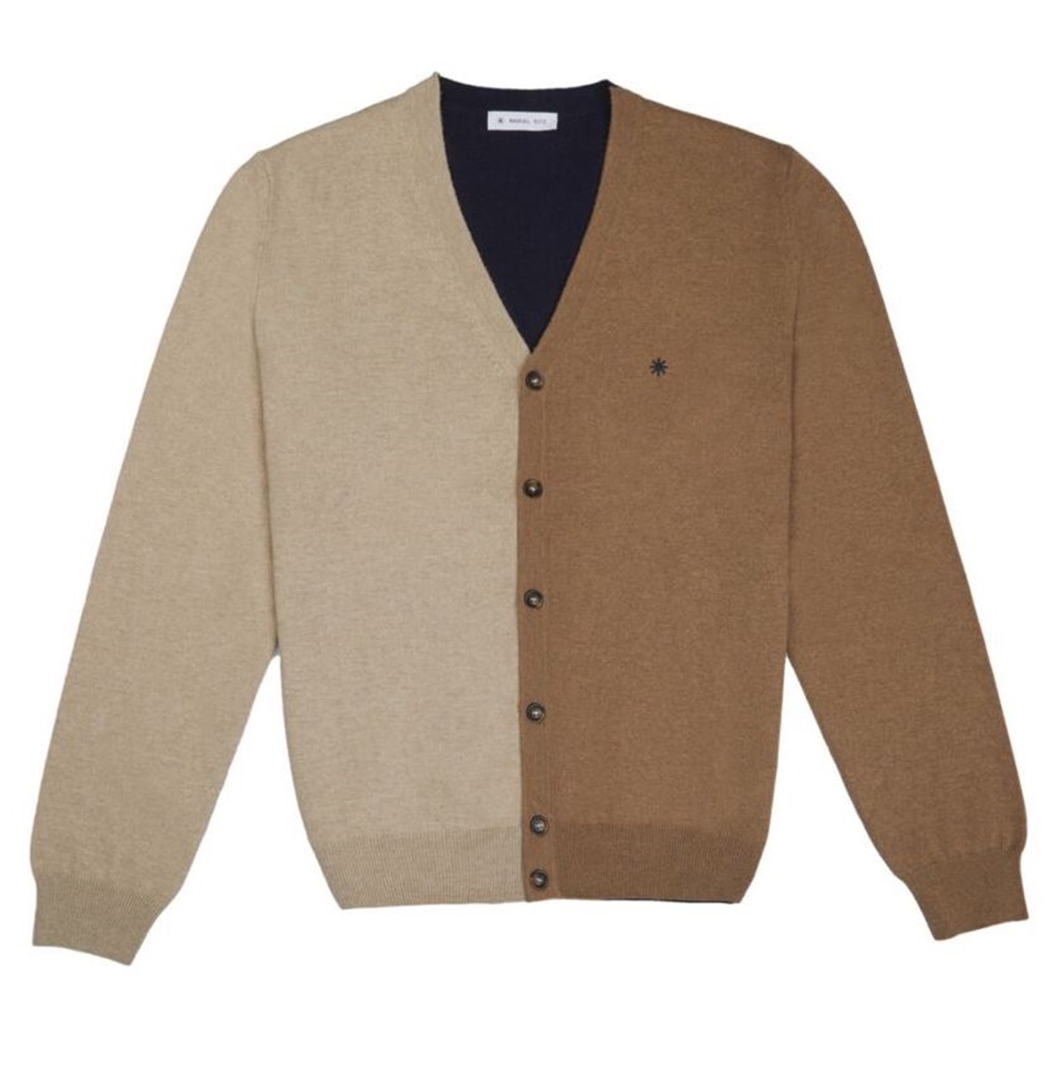 MANUEL RITZ 3532M515 Marrone Abbigliamento Uomo Cardigan