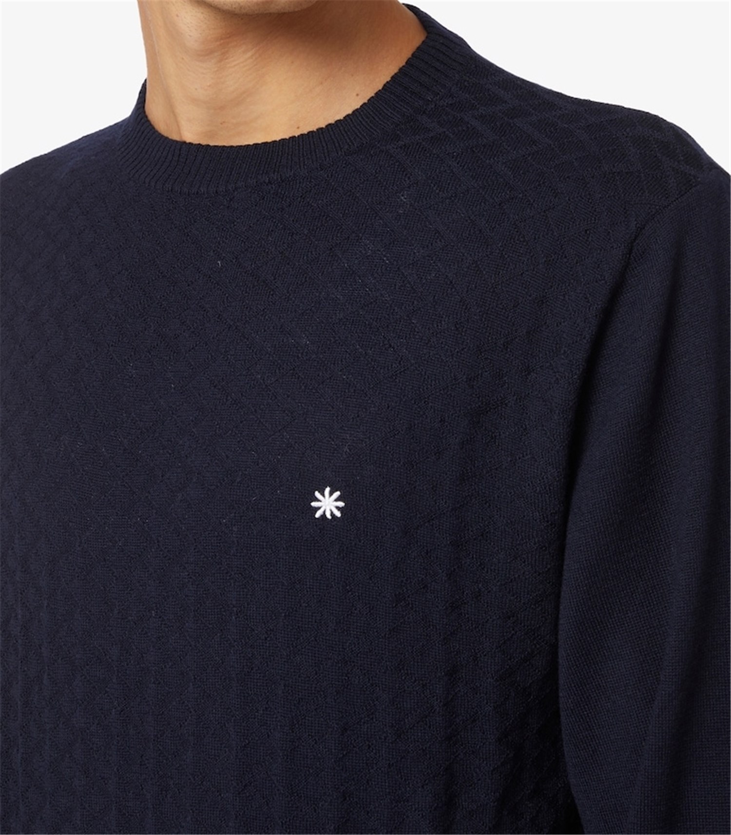 MANUEL RITZ 3532M533 Blu Abbigliamento Uomo Maglioni