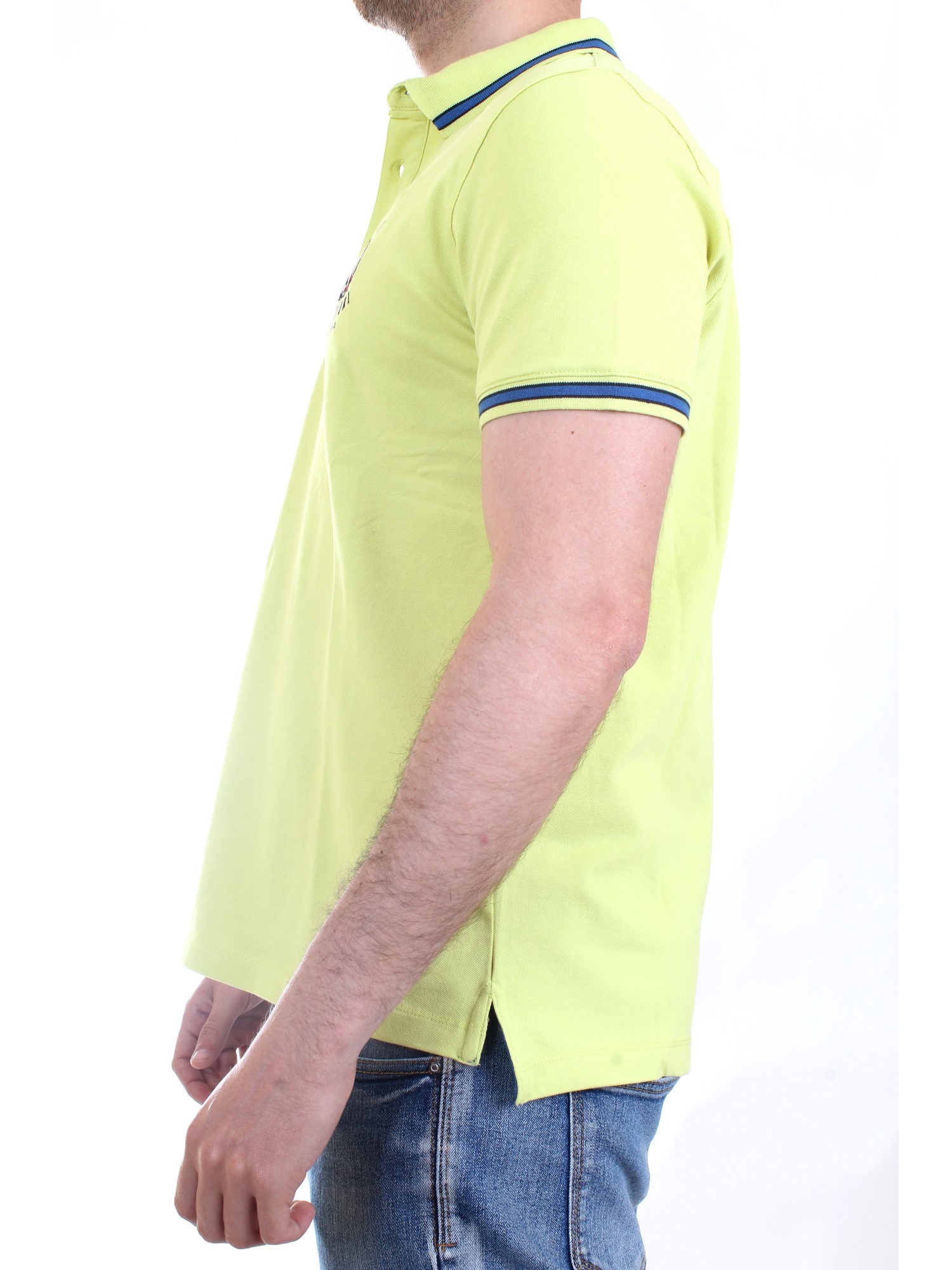 AERONAUTICA MILITARE 221PO1599P191 lime Abbigliamento Uomo Polo