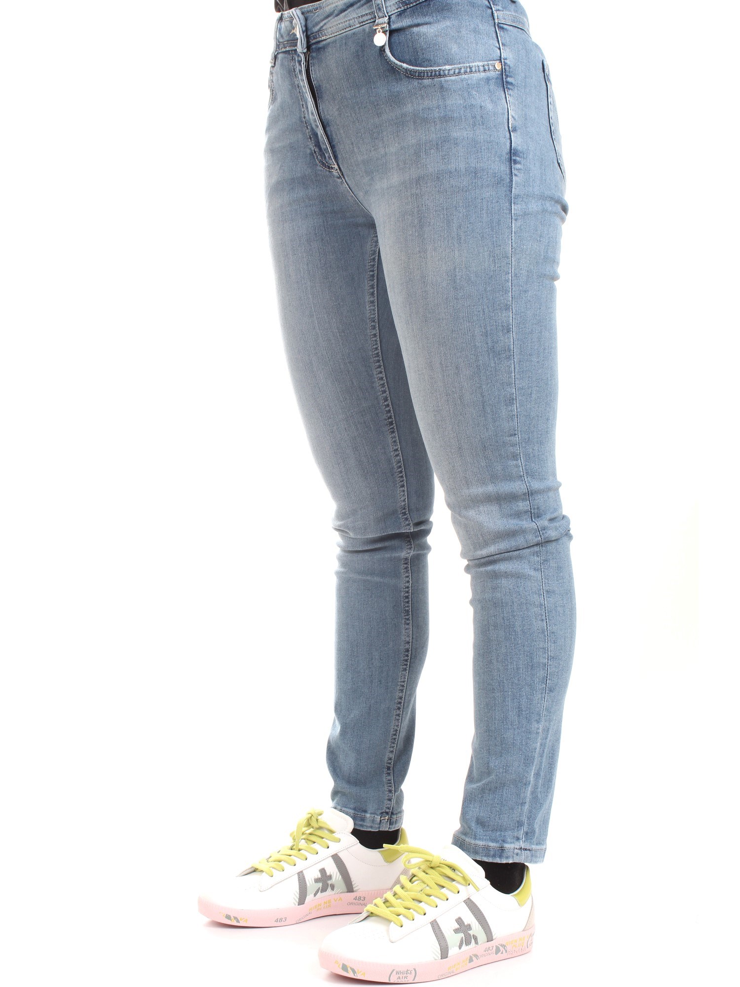 PENNYBLACK OTTETTO Celeste Abbigliamento Donna Jeans