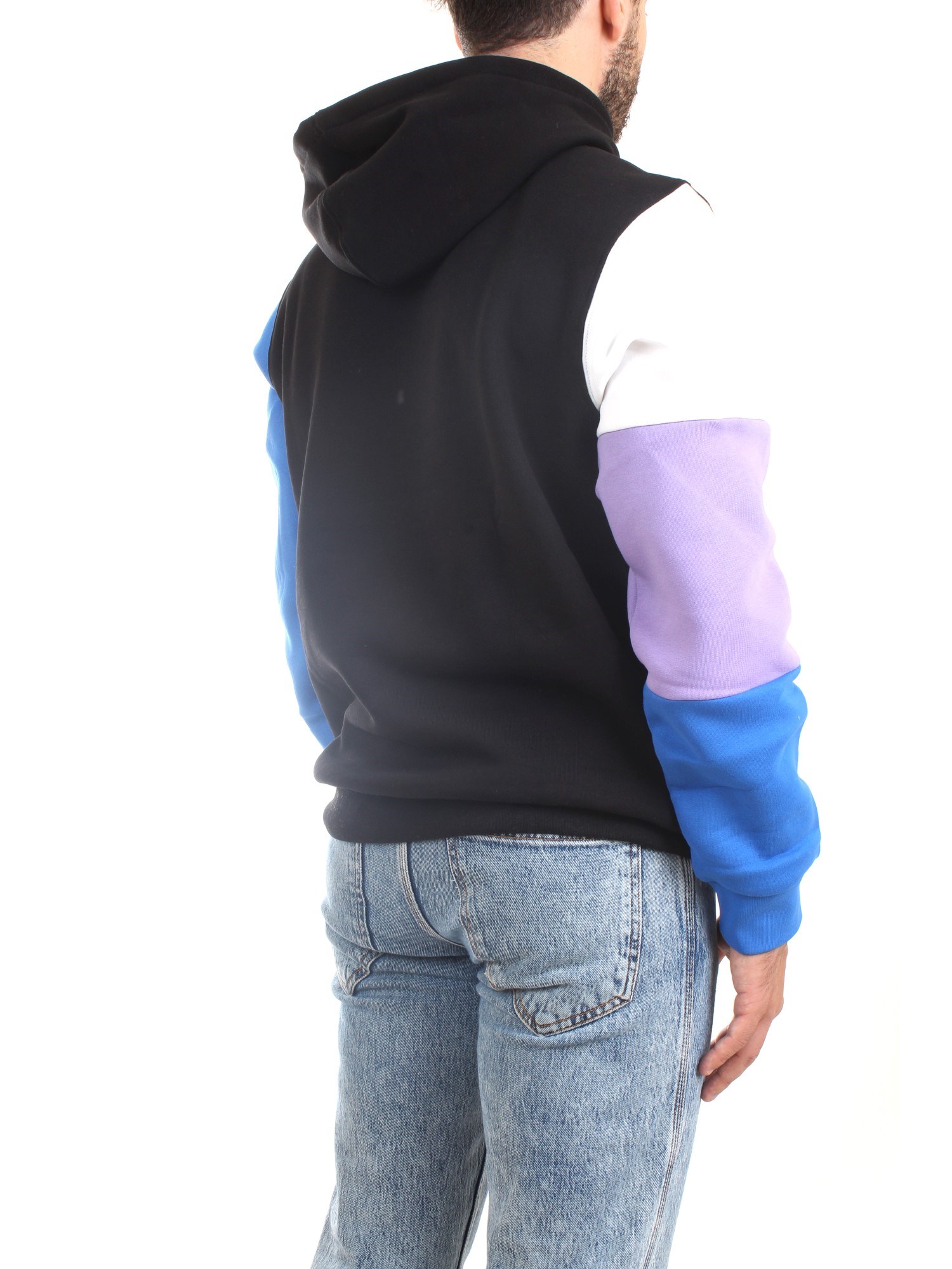 Lacoste SH9620 00 Nero Abbigliamento Unisex Felpa