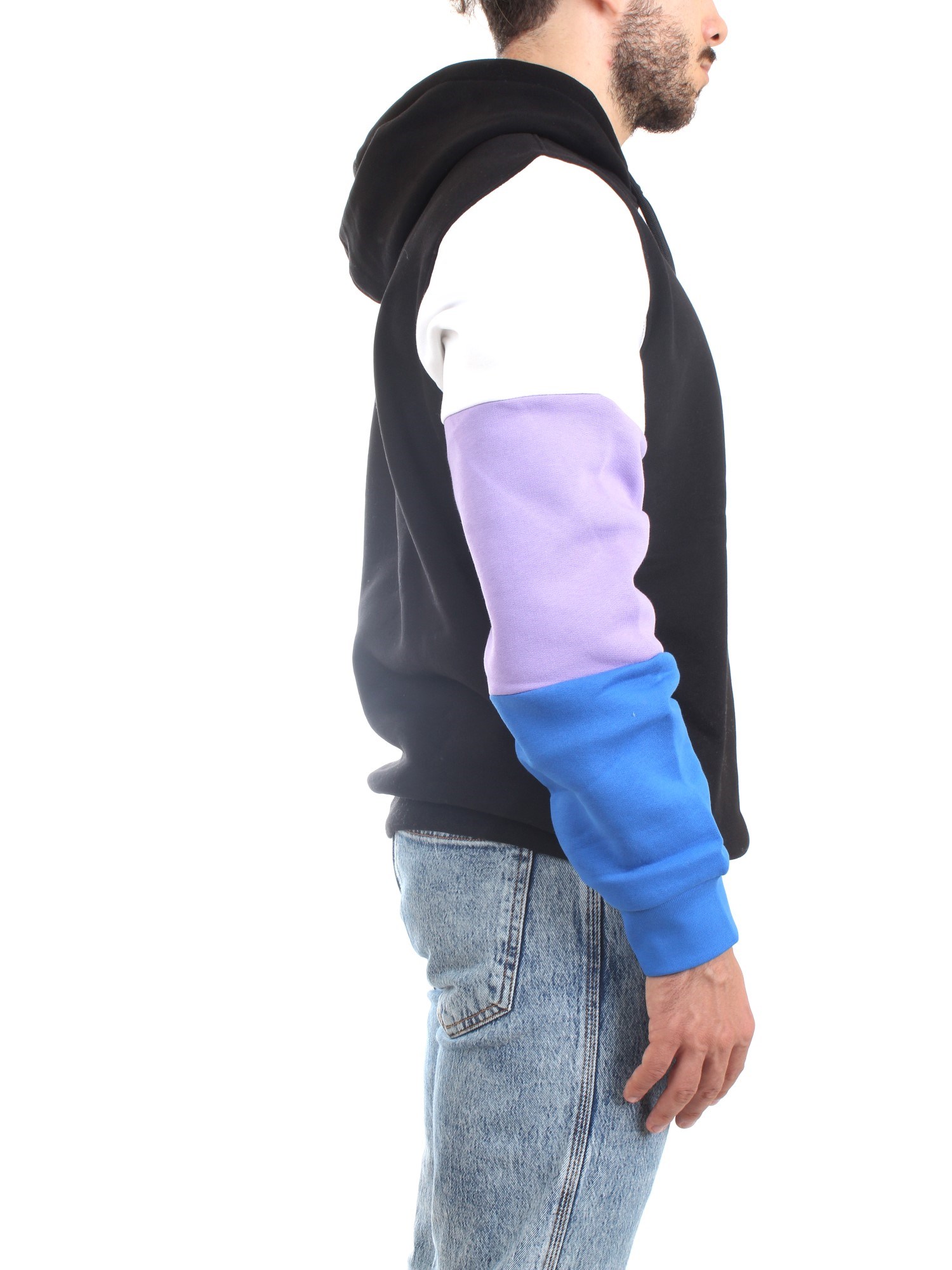 Lacoste SH9620 00 Nero Abbigliamento Unisex Felpa