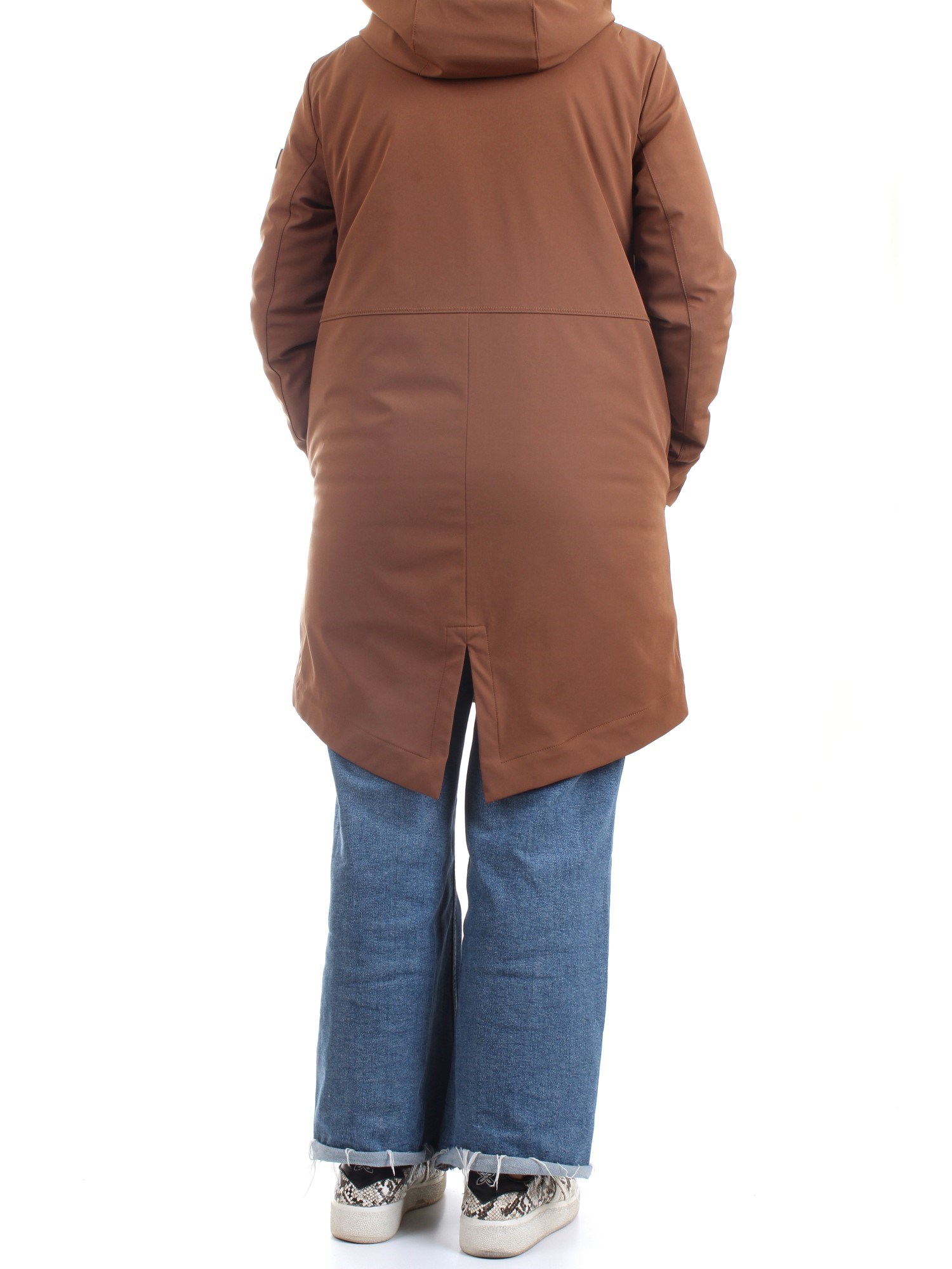 PEUTEREY PED4027 Marrone Abbigliamento Donna Piumino