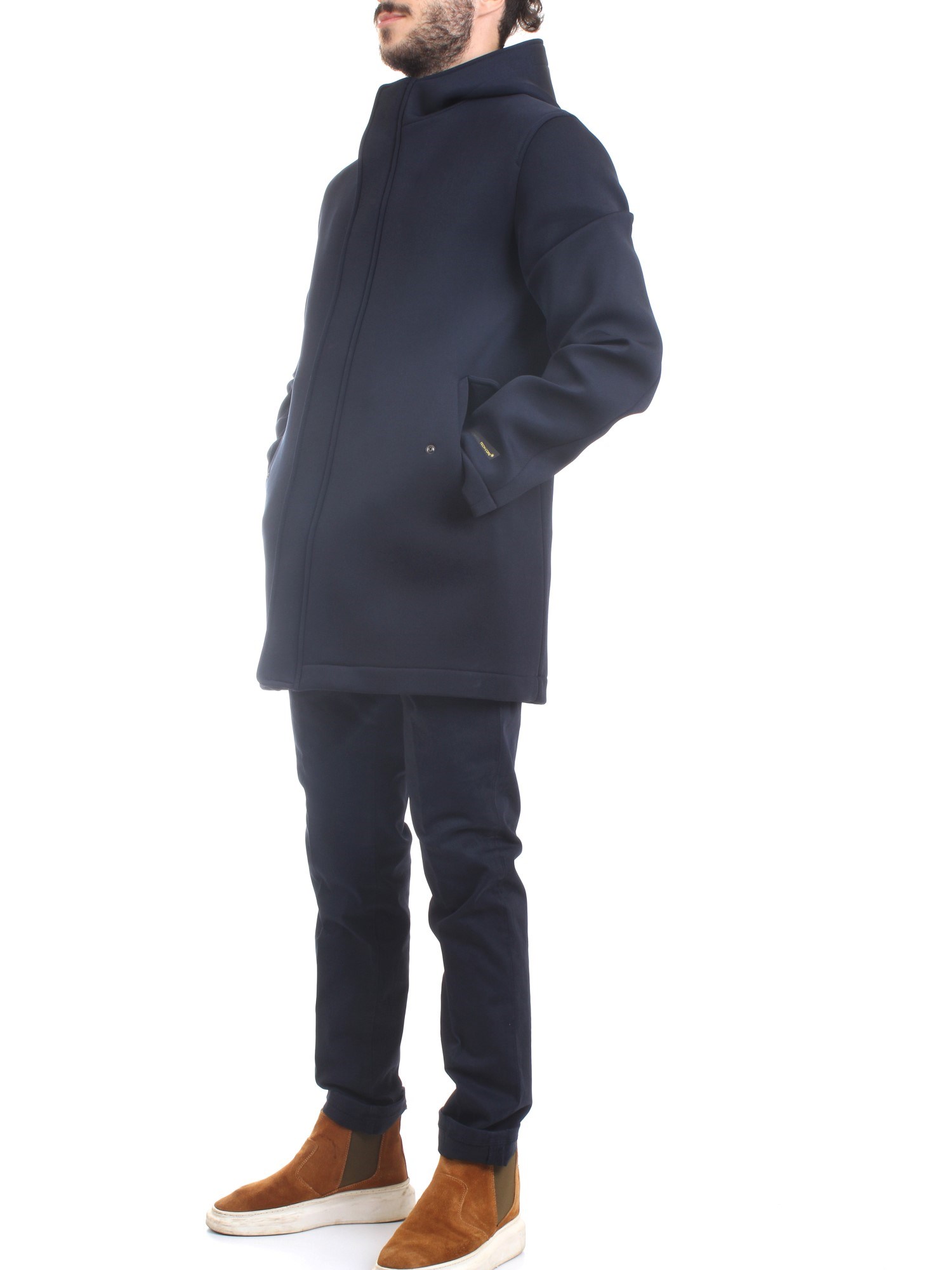 MANUEL RITZ 3332H5016 Blu Abbigliamento Uomo PARKA