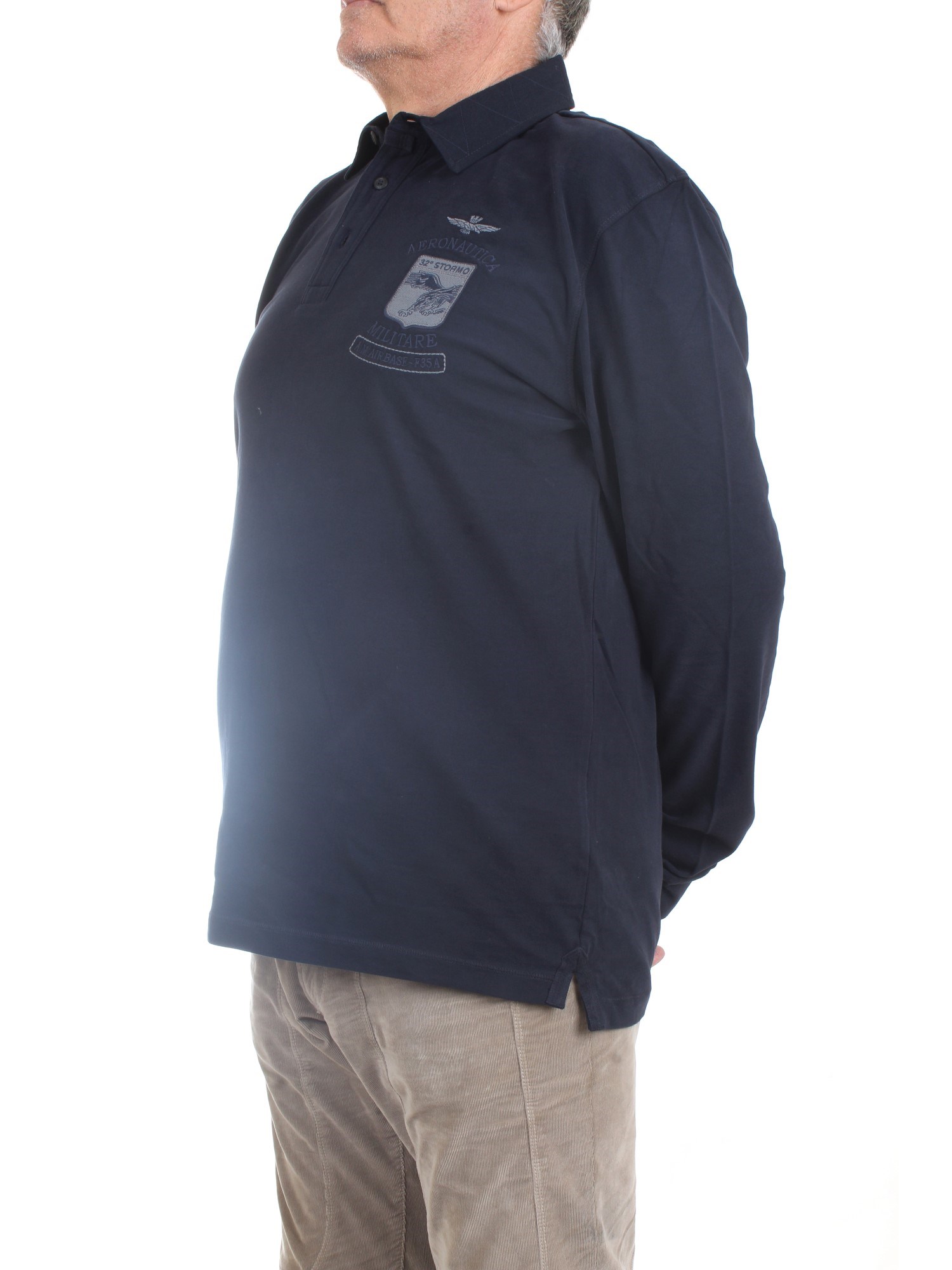 AERONAUTICA MILITARE 222PO1650J565 Blu Abbigliamento Uomo Polo