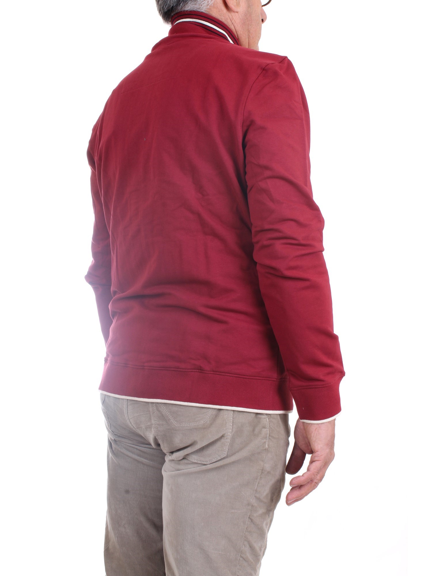 AERONAUTICA MILITARE 222FE1713F439 Bordeaux Abbigliamento Uomo Felpa