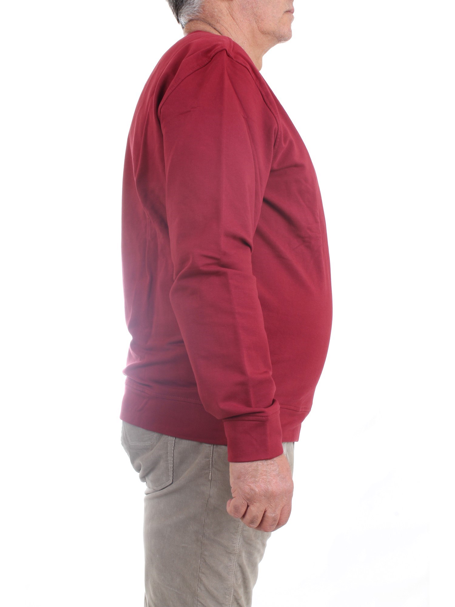 AERONAUTICA MILITARE 222FE1710F439 Bordeaux Abbigliamento Uomo Felpa