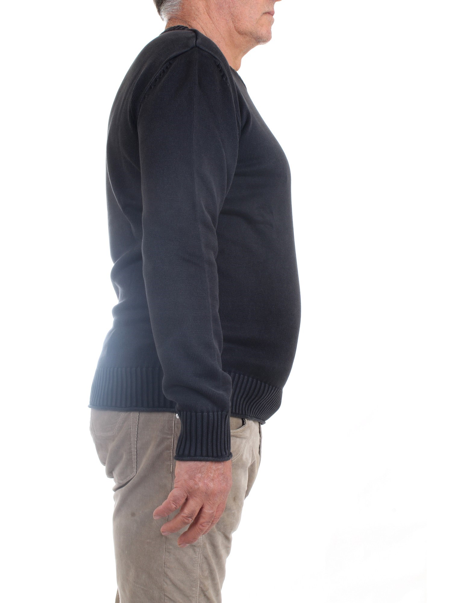 AERONAUTICA MILITARE 222MA1409L474 Nero Abbigliamento Uomo Maglioni