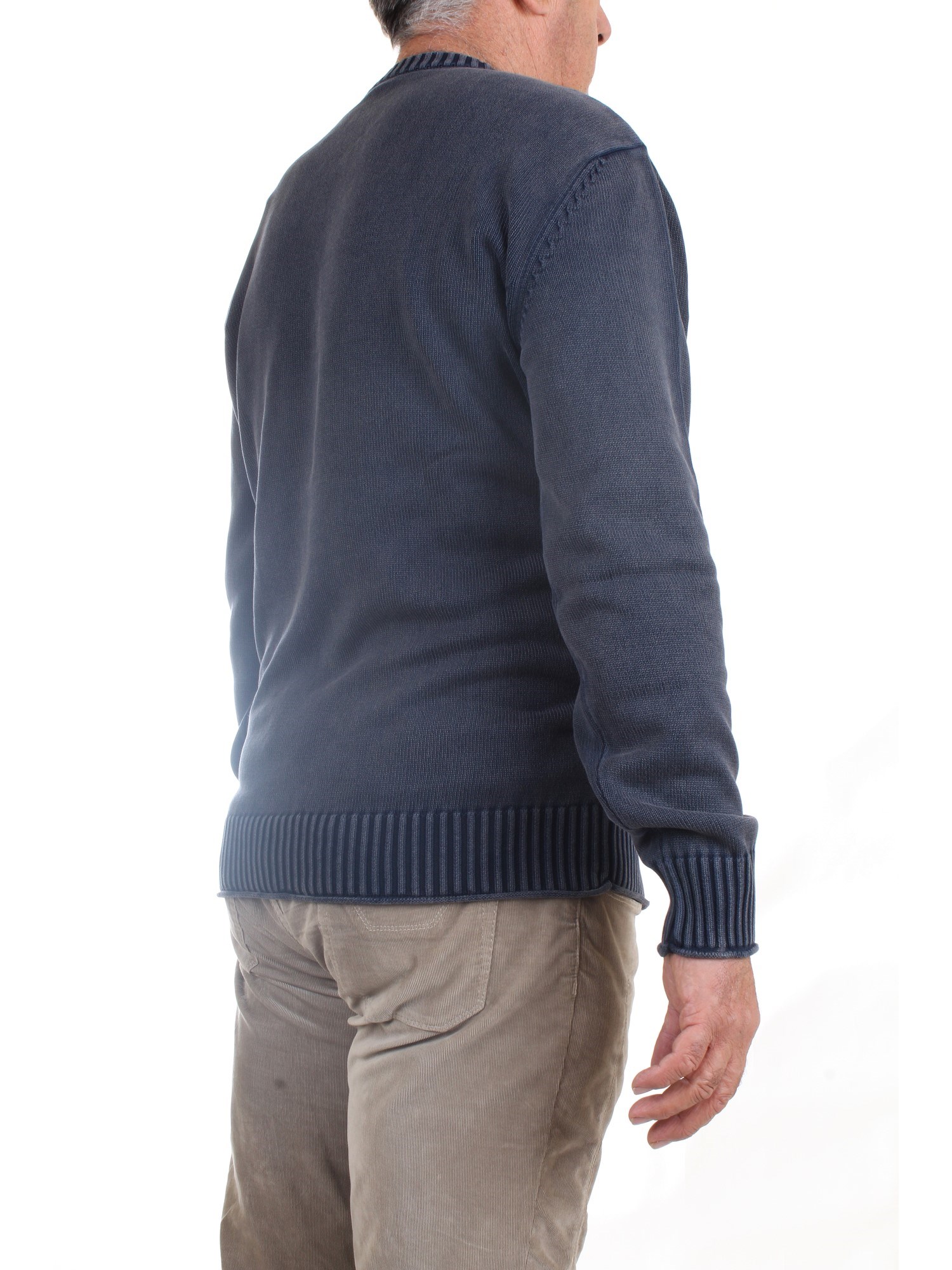 AERONAUTICA MILITARE 222MA1409L474 Blu Abbigliamento Uomo Maglioni