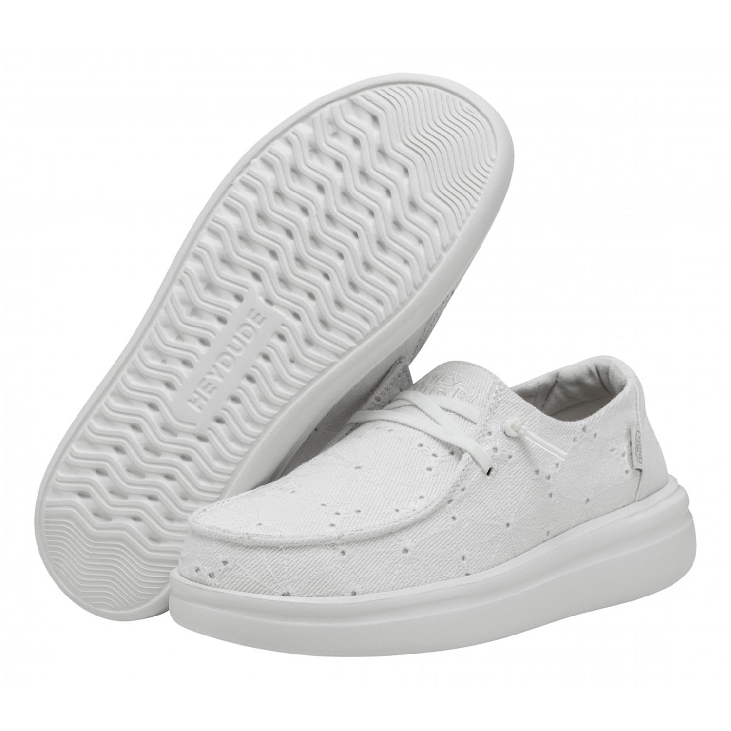 heydude 40075 Bianco Scarpe Donna Slip On
