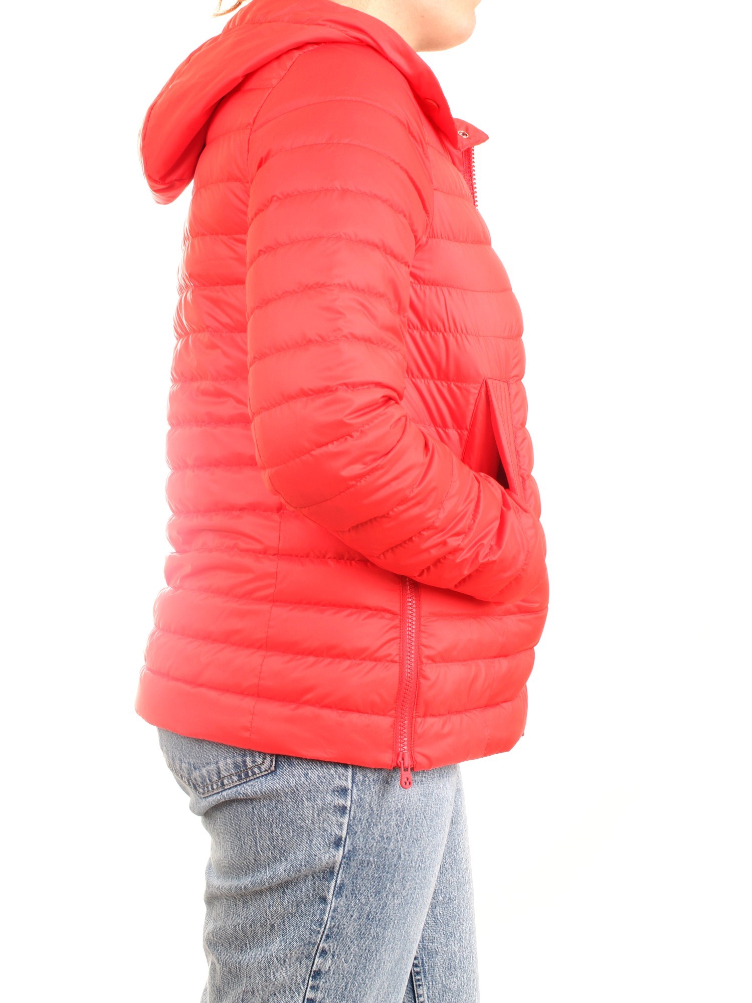 PEUTEREY CALVUS MQE 02 Rosso Abbigliamento Donna Piumino