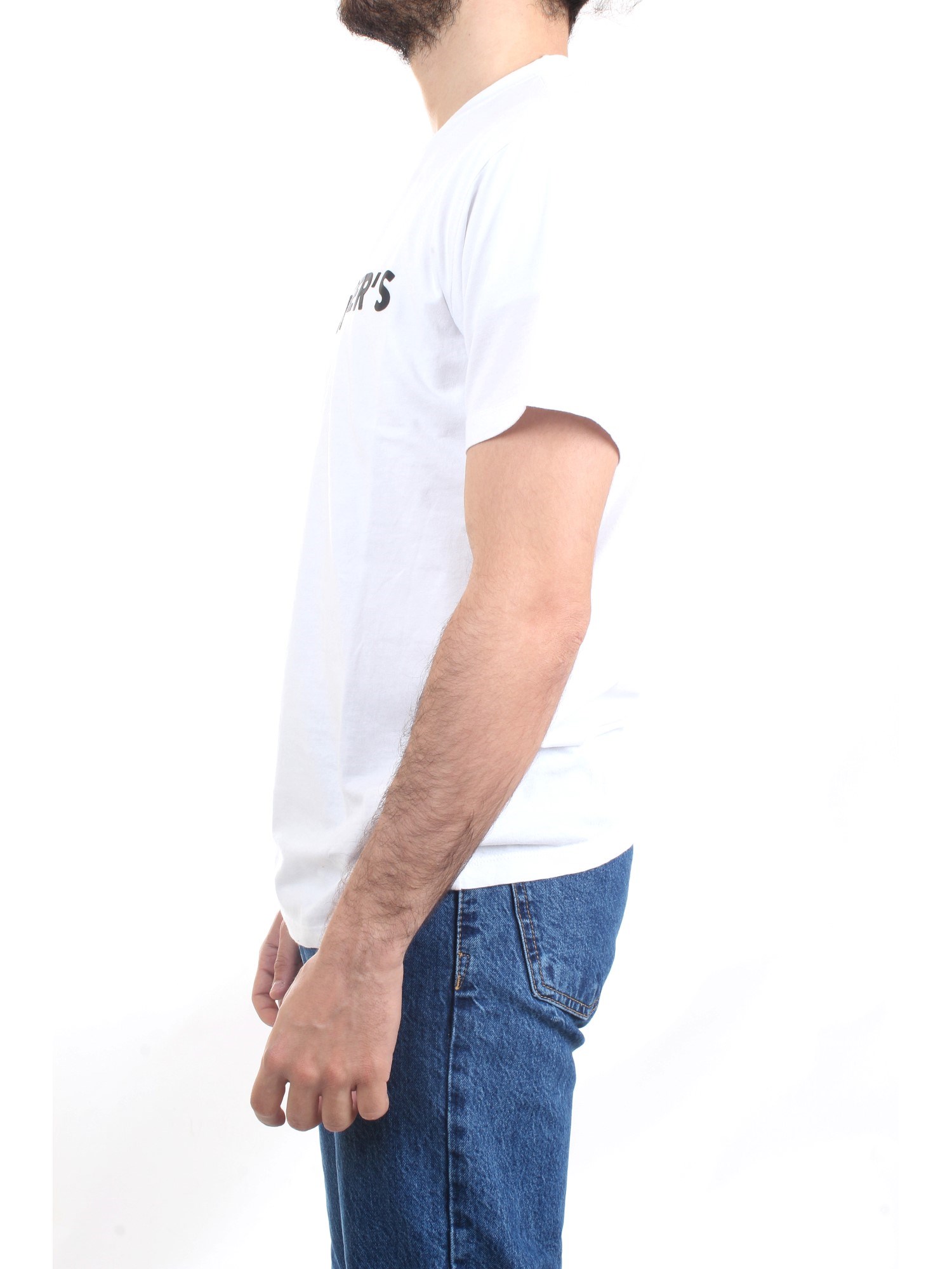 ROY ROGER'S P23RRU220C748 Bianco Abbigliamento Uomo T-Shirt