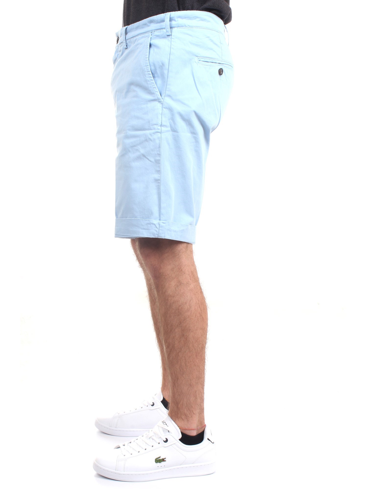 40 Weft SERGENTBE 1683 Celeste Abbigliamento Uomo Bermuda