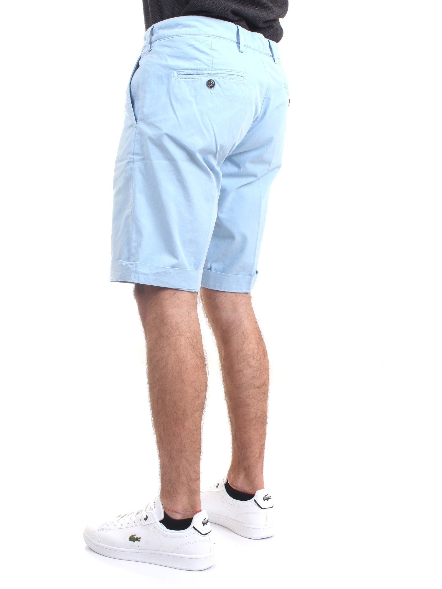 40 Weft SERGENTBE 1683 Celeste Abbigliamento Uomo Bermuda