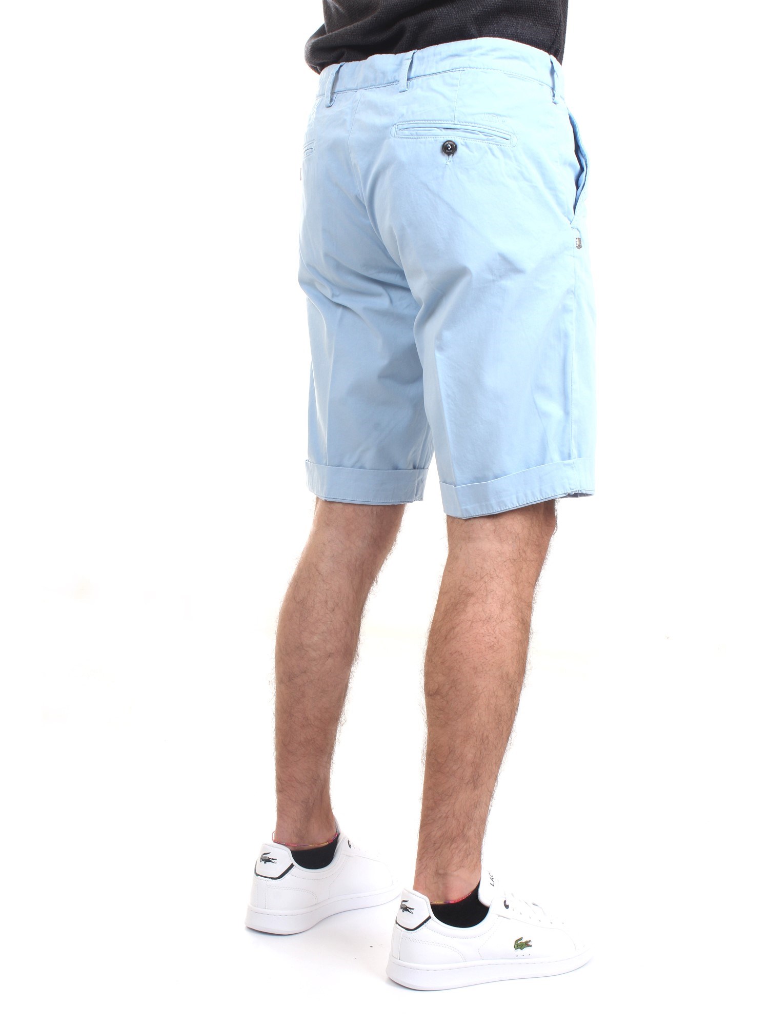 40 Weft SERGENTBE 1683 Celeste Abbigliamento Uomo Bermuda