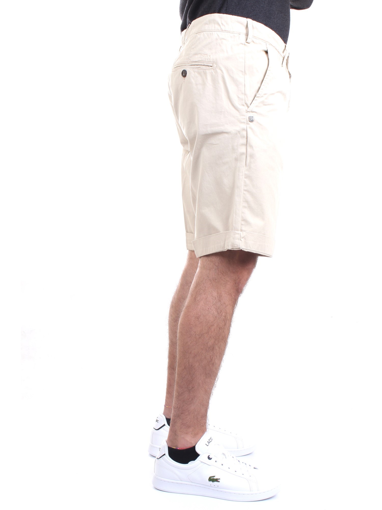 40 Weft SERGENTBE 1683 Beige Abbigliamento Uomo Bermuda