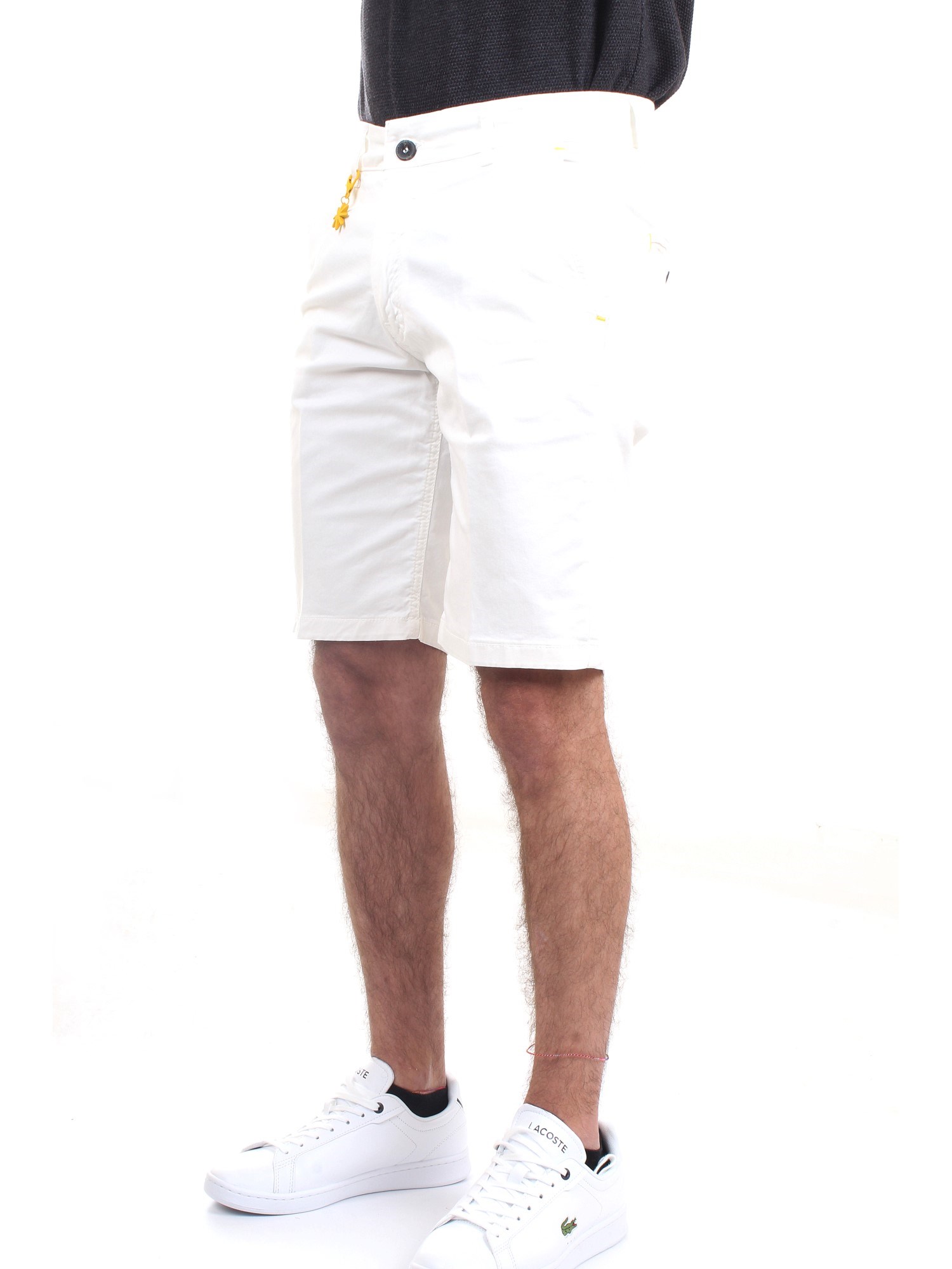MANUEL RITZ 3432B1758T Bianco Abbigliamento Uomo Bermuda