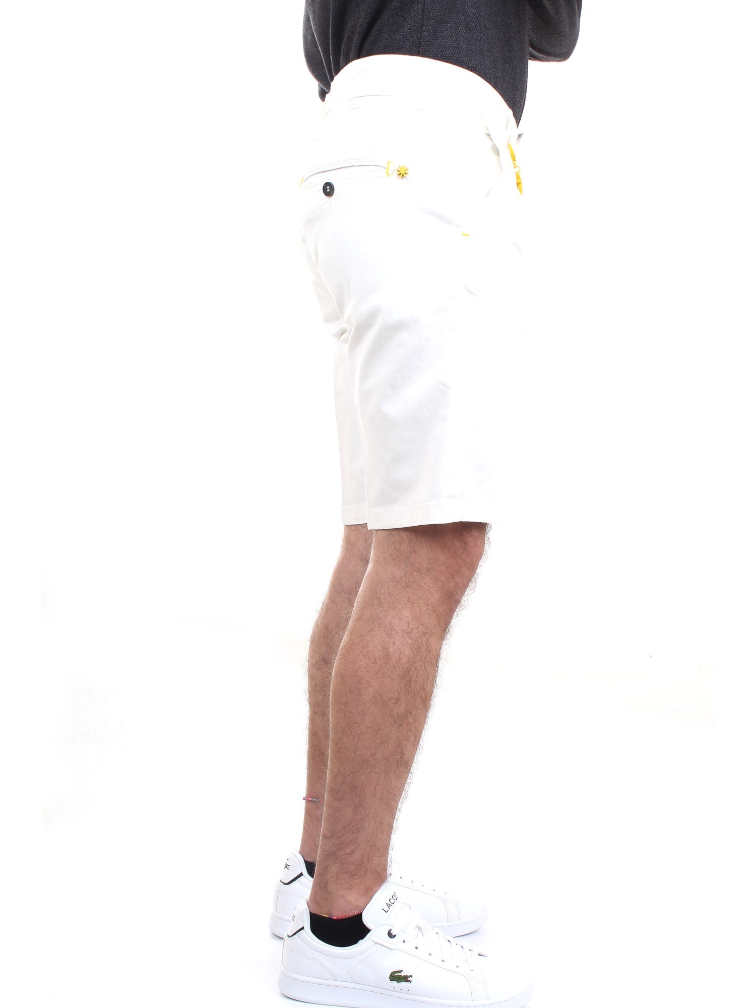 MANUEL RITZ 3432B1758T Bianco Abbigliamento Uomo Bermuda