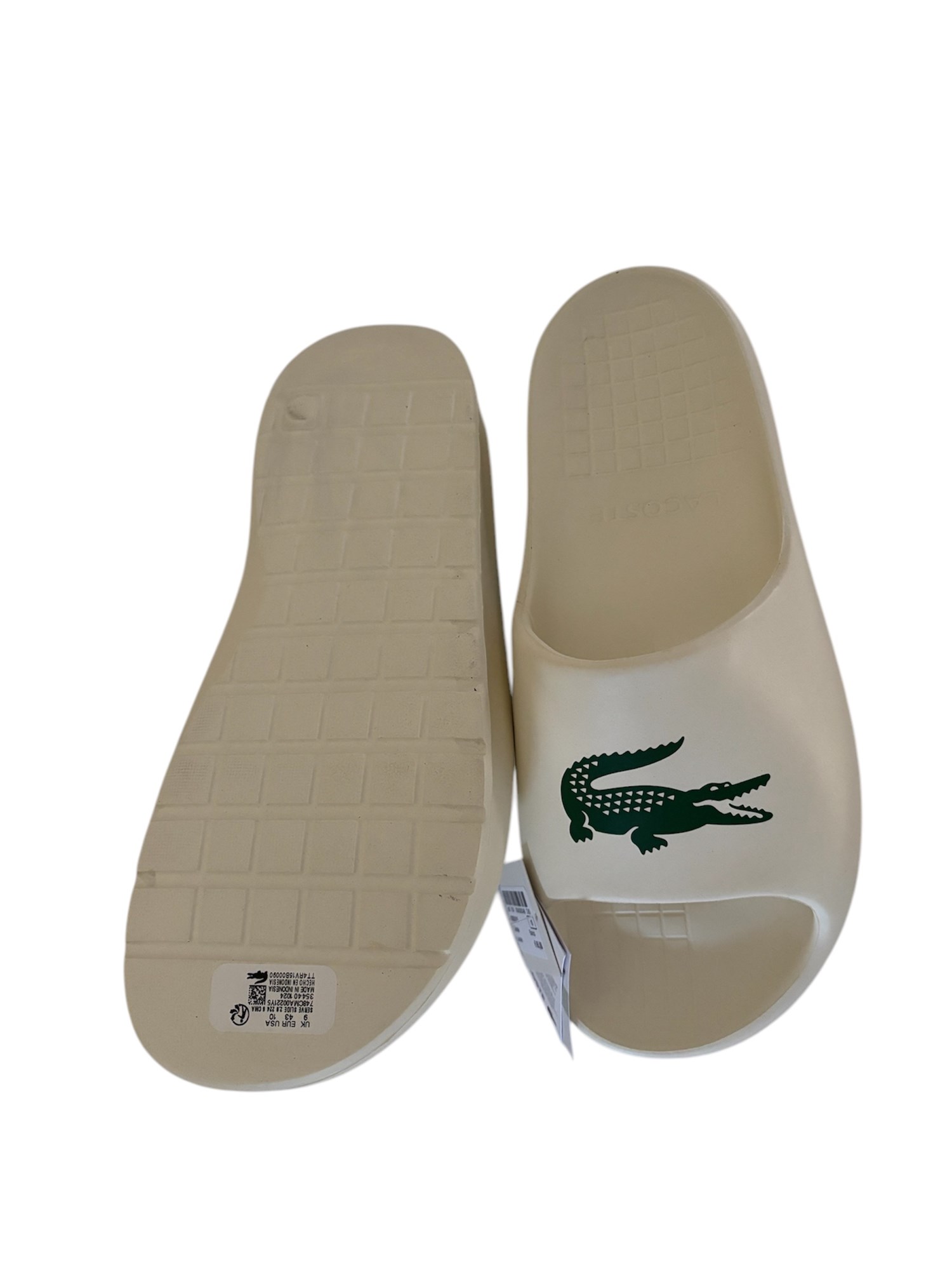 Lacoste 748CMA00221Y5 Bianco Scarpe Unisex Ciabatte