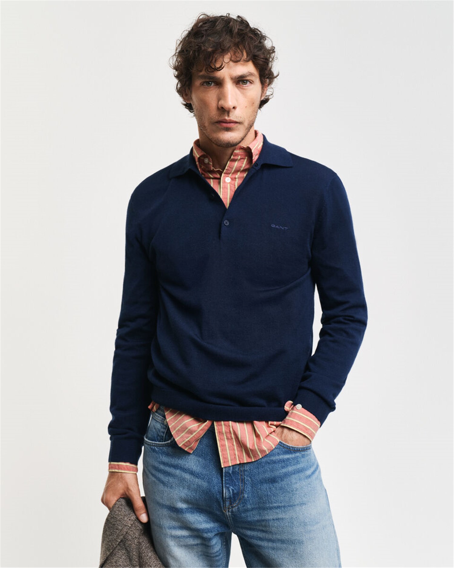 Gant 8050210 Blu Abbigliamento Uomo Polo
