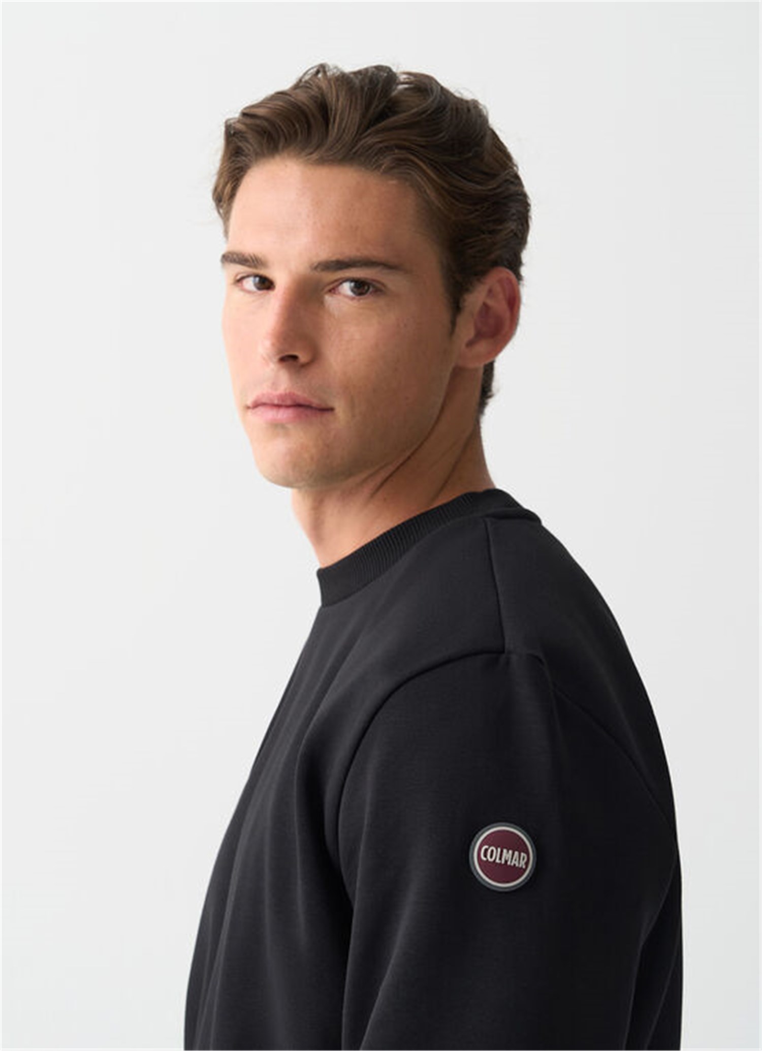 COLMAR ORIGINALS 8232 Nero Abbigliamento Uomo Felpa
