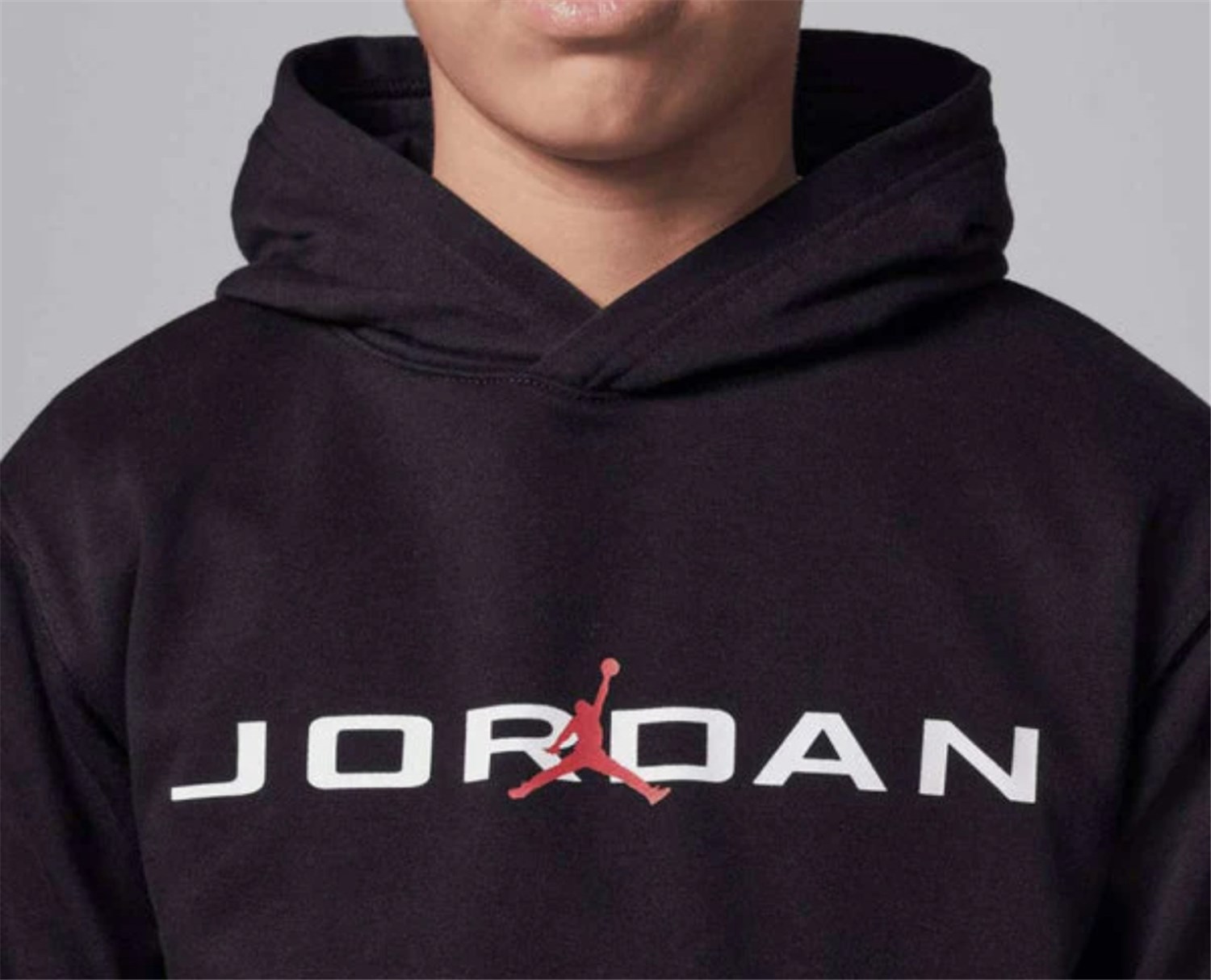 NIKE 95D744-023 Nero Abbigliamento Bambino Felpa