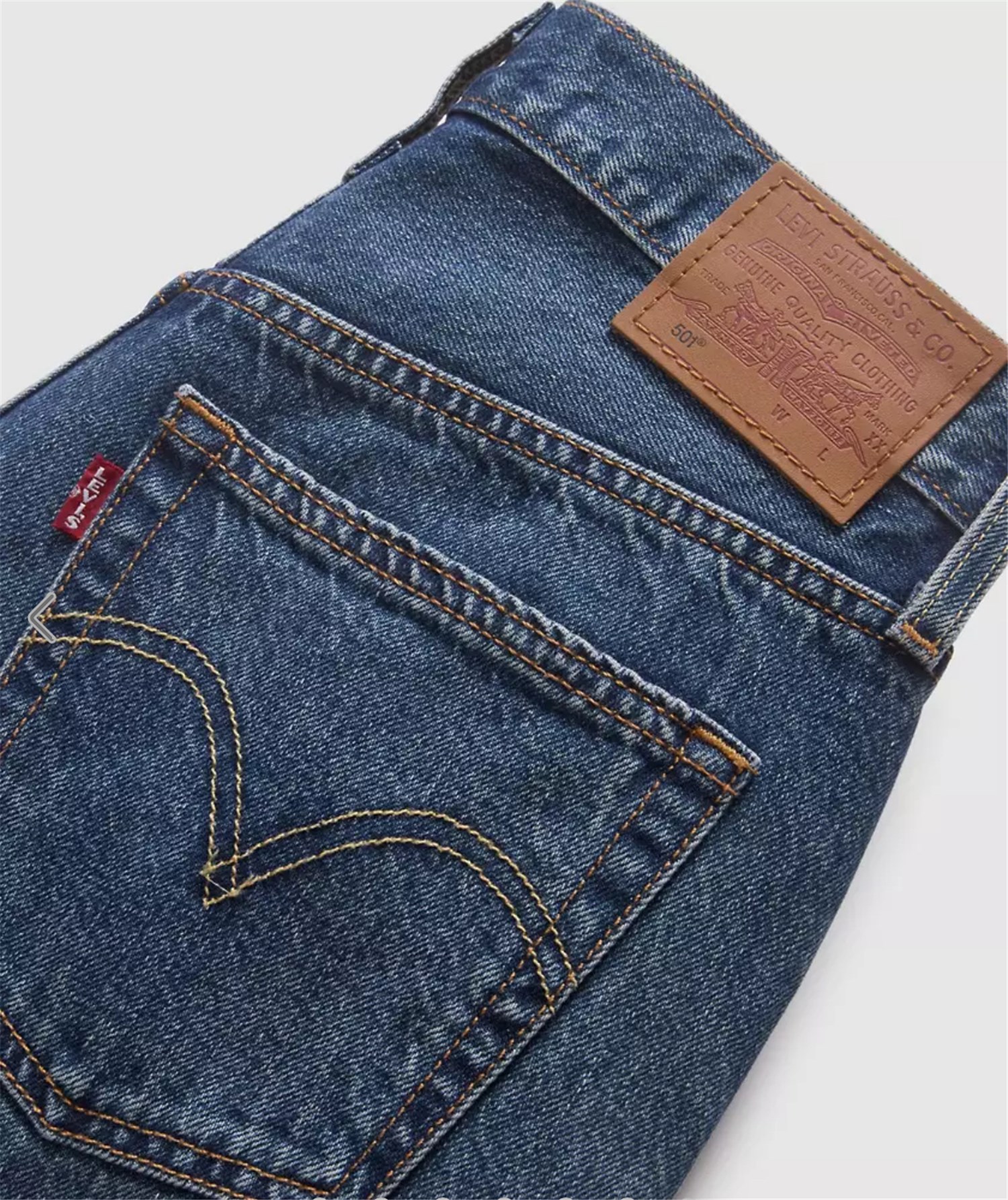 LEVI'S A8746-0001 Blu medio Abbigliamento Donna Jeans