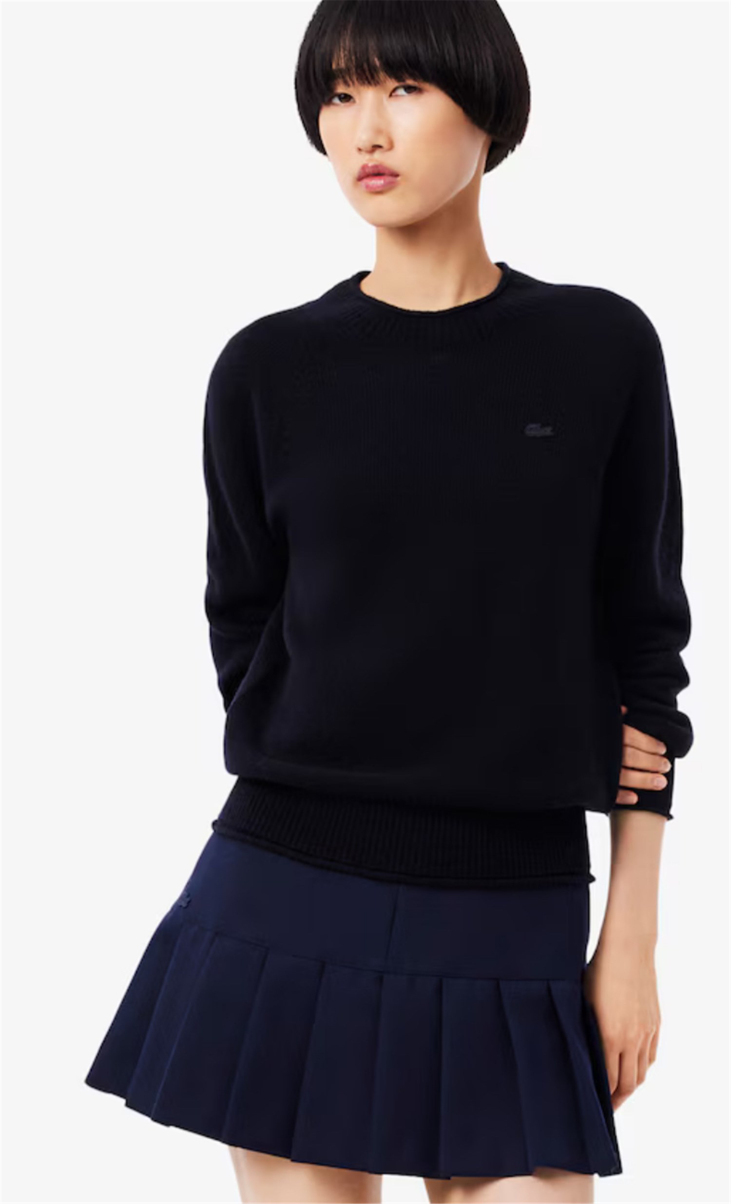 Lacoste AF4160 Blu Abbigliamento Donna Maglioni