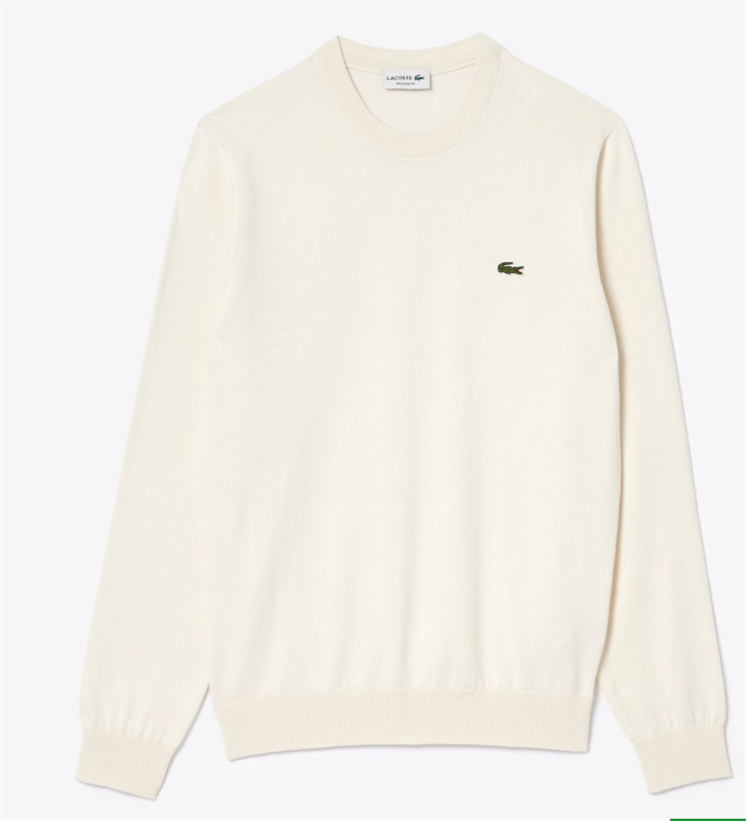 Lacoste AH0128 Bianco Abbigliamento Uomo Maglioni