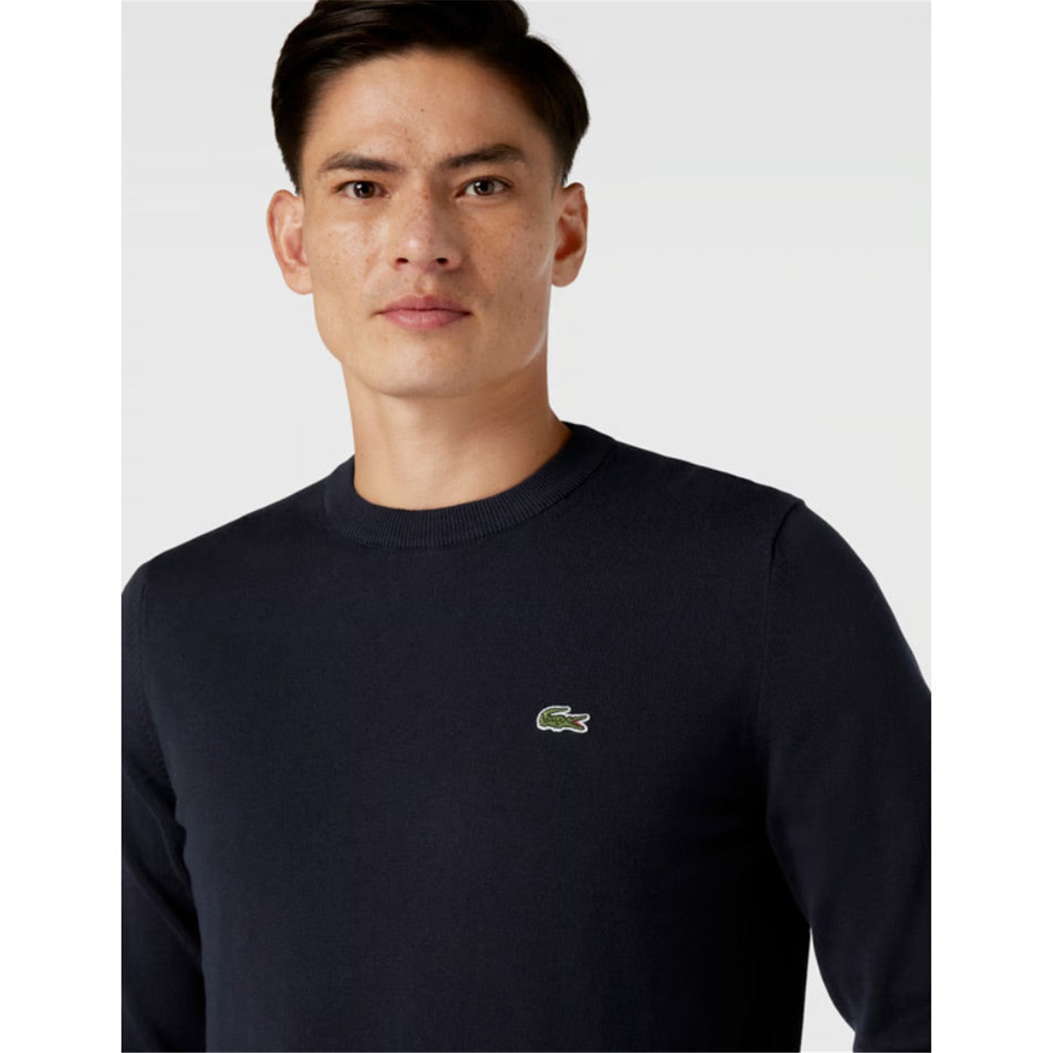 Lacoste AH0128 Blu Abbigliamento Uomo Maglioni