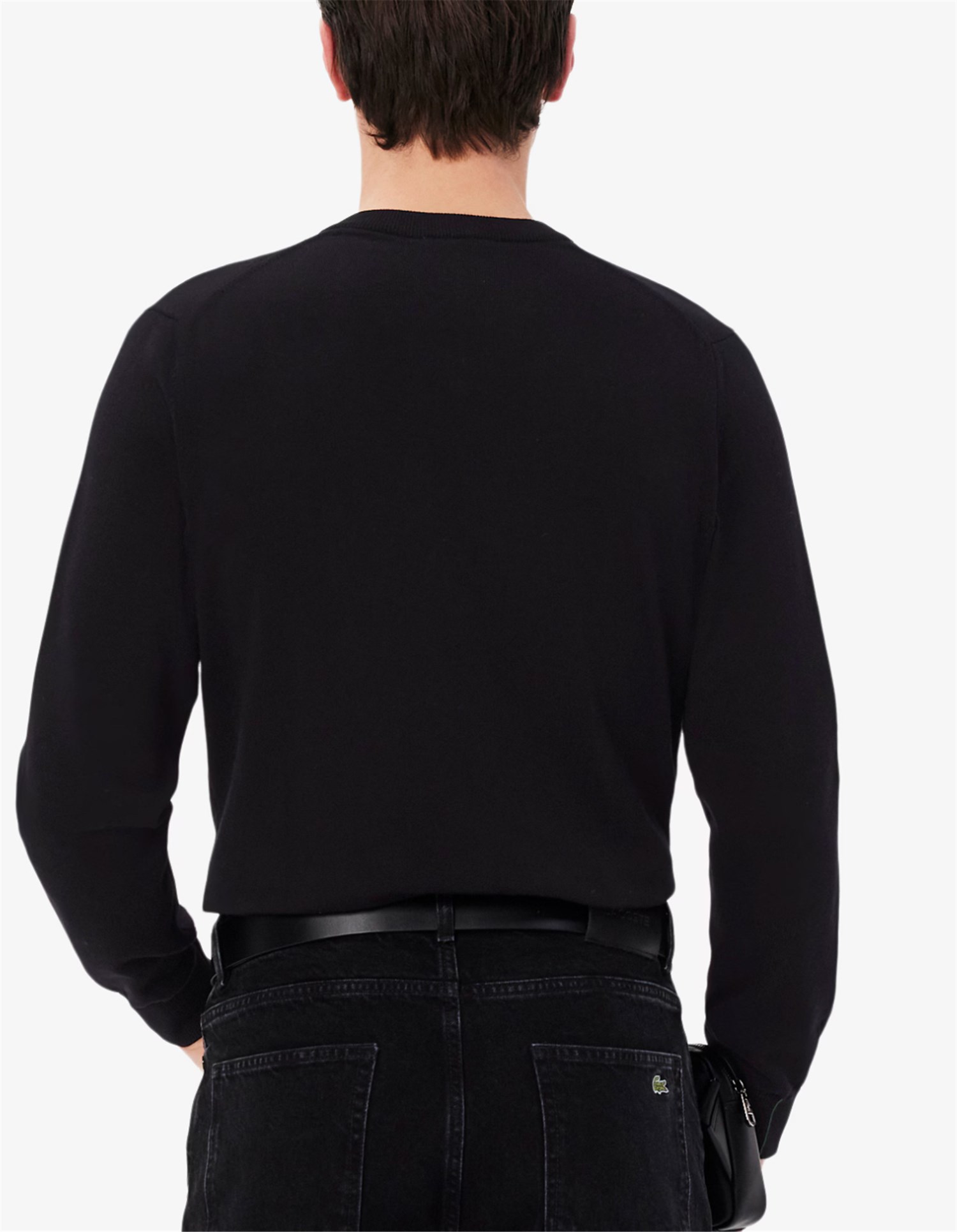 Lacoste AAH1951 Nero Abbigliamento Uomo Maglioni