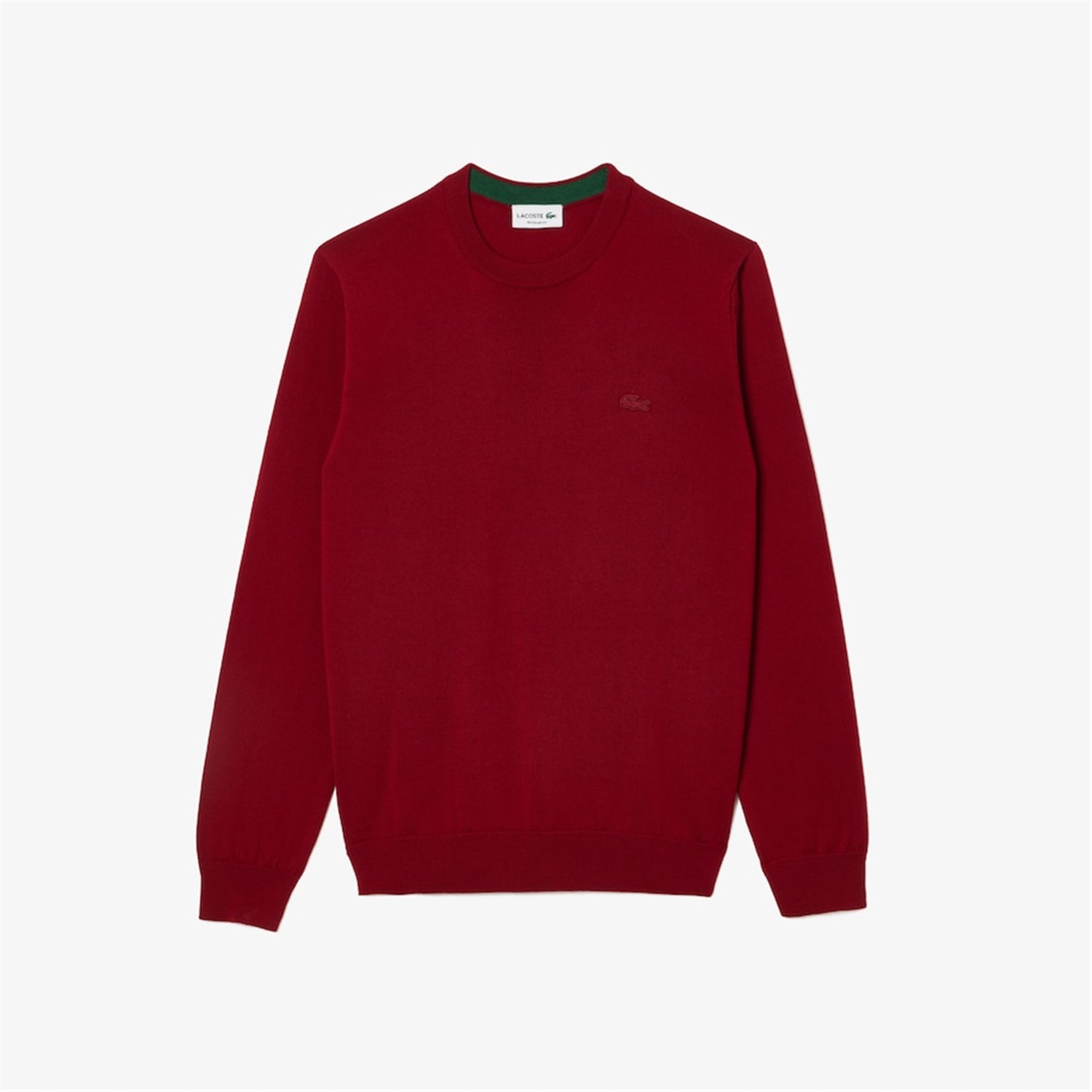 Lacoste AH1969 00 Bordeaux Abbigliamento Uomo Maglioni