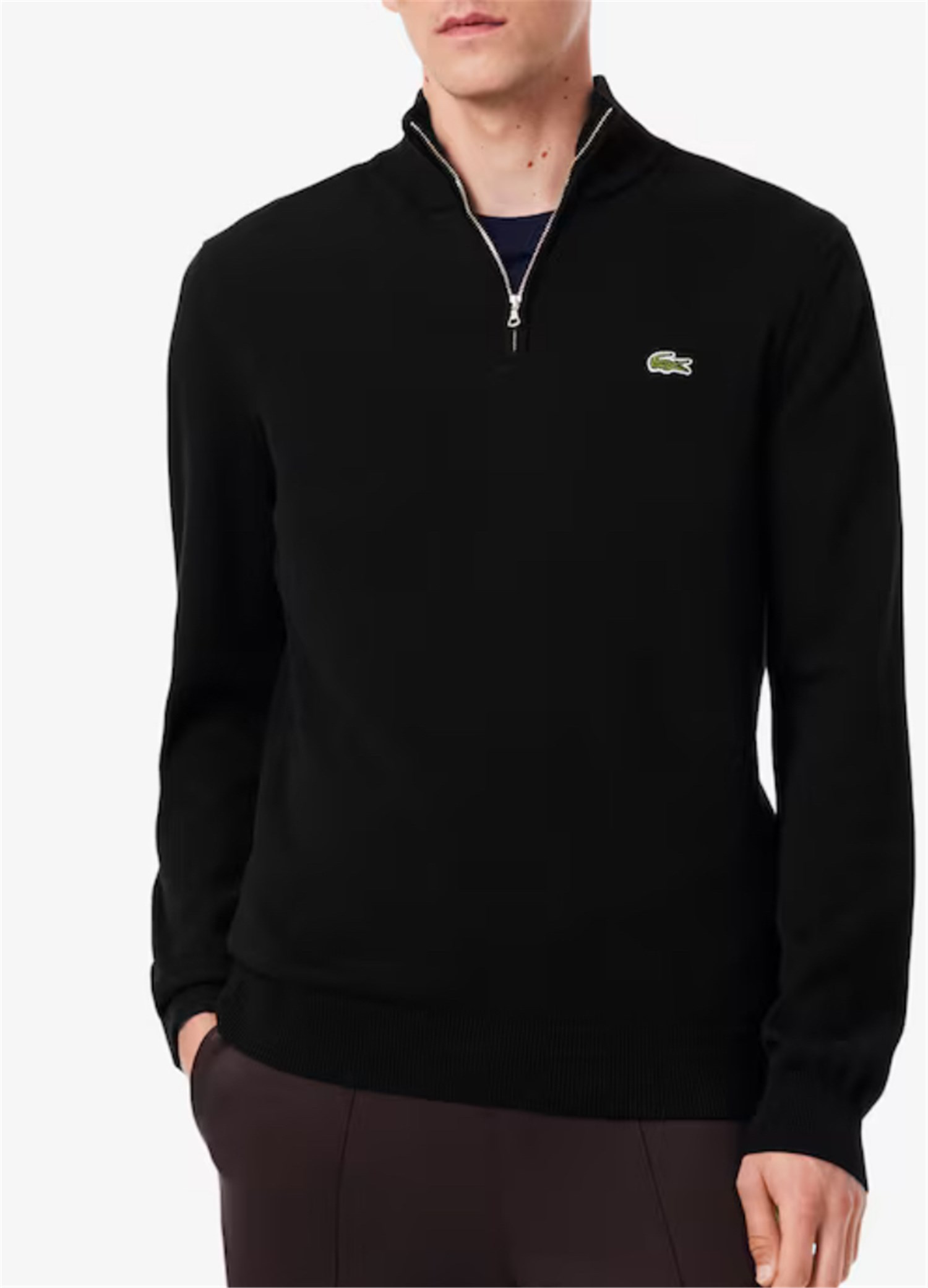 Lacoste AH1980 Nero Abbigliamento Uomo Maglia