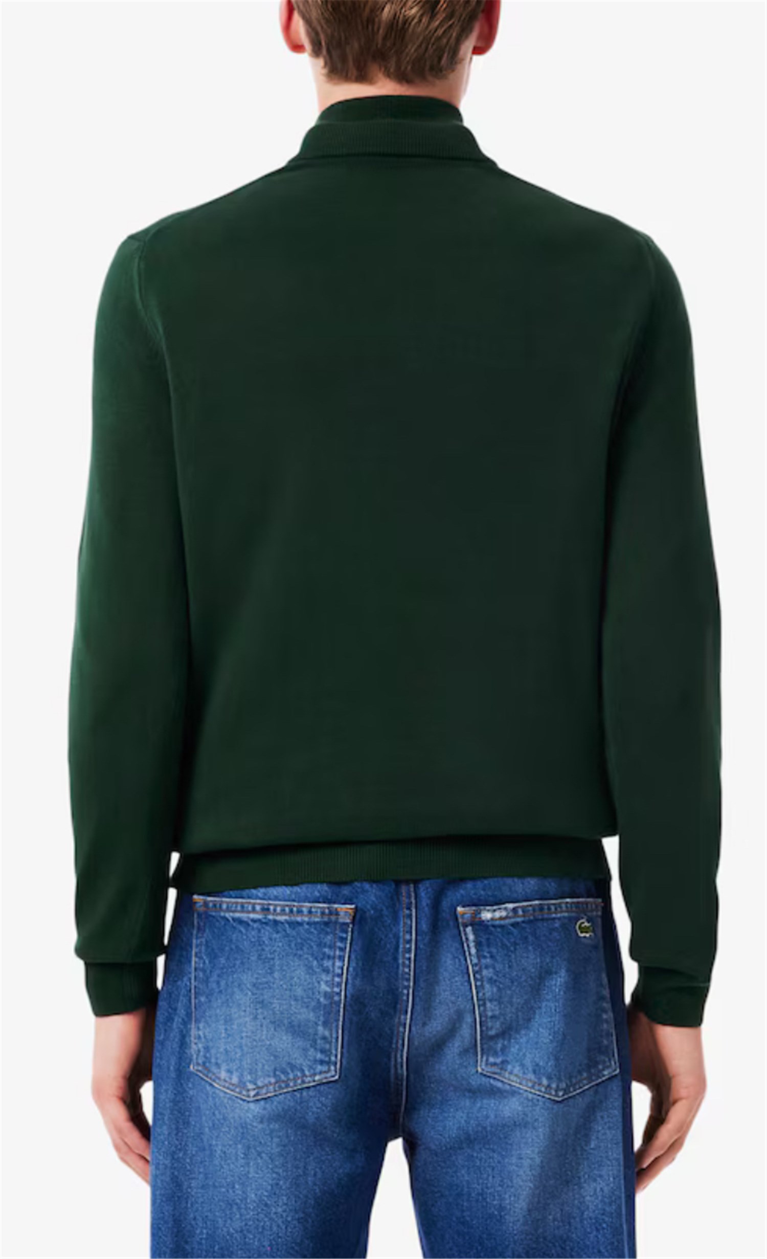 Lacoste AH1980 Verde Abbigliamento Uomo Maglia