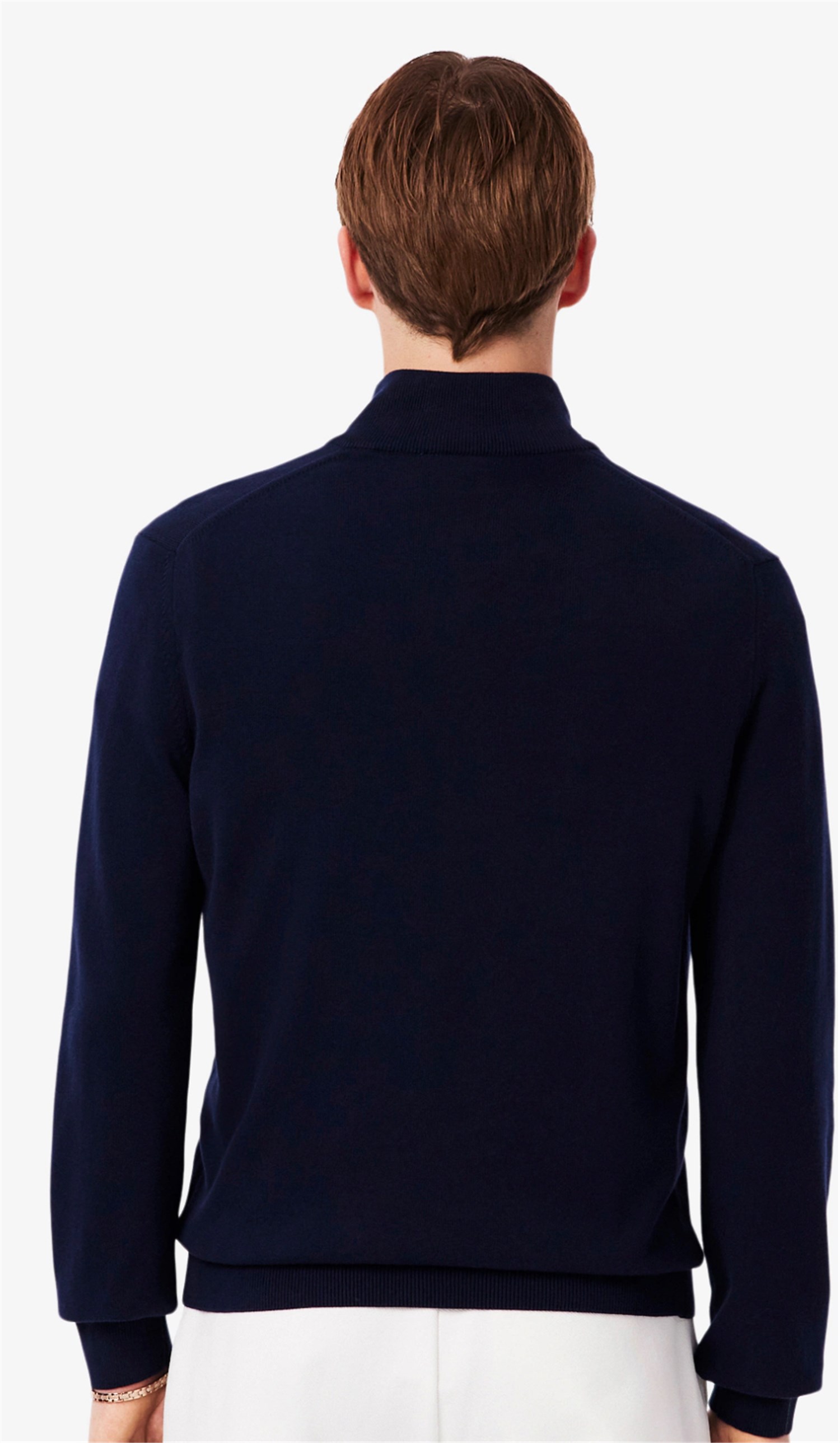 Lacoste AH1980 Blu Abbigliamento Uomo Maglia