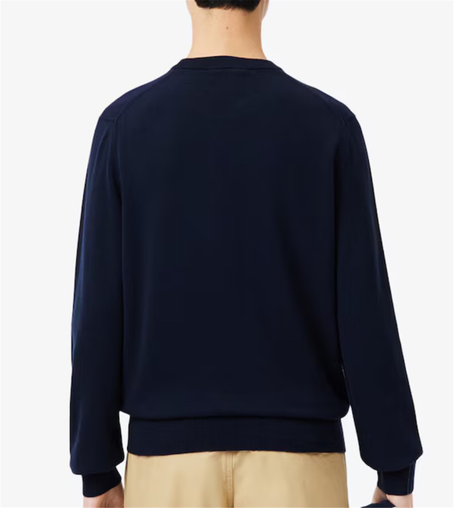 Lacoste AH1985 00 Blu Abbigliamento Uomo Pullover