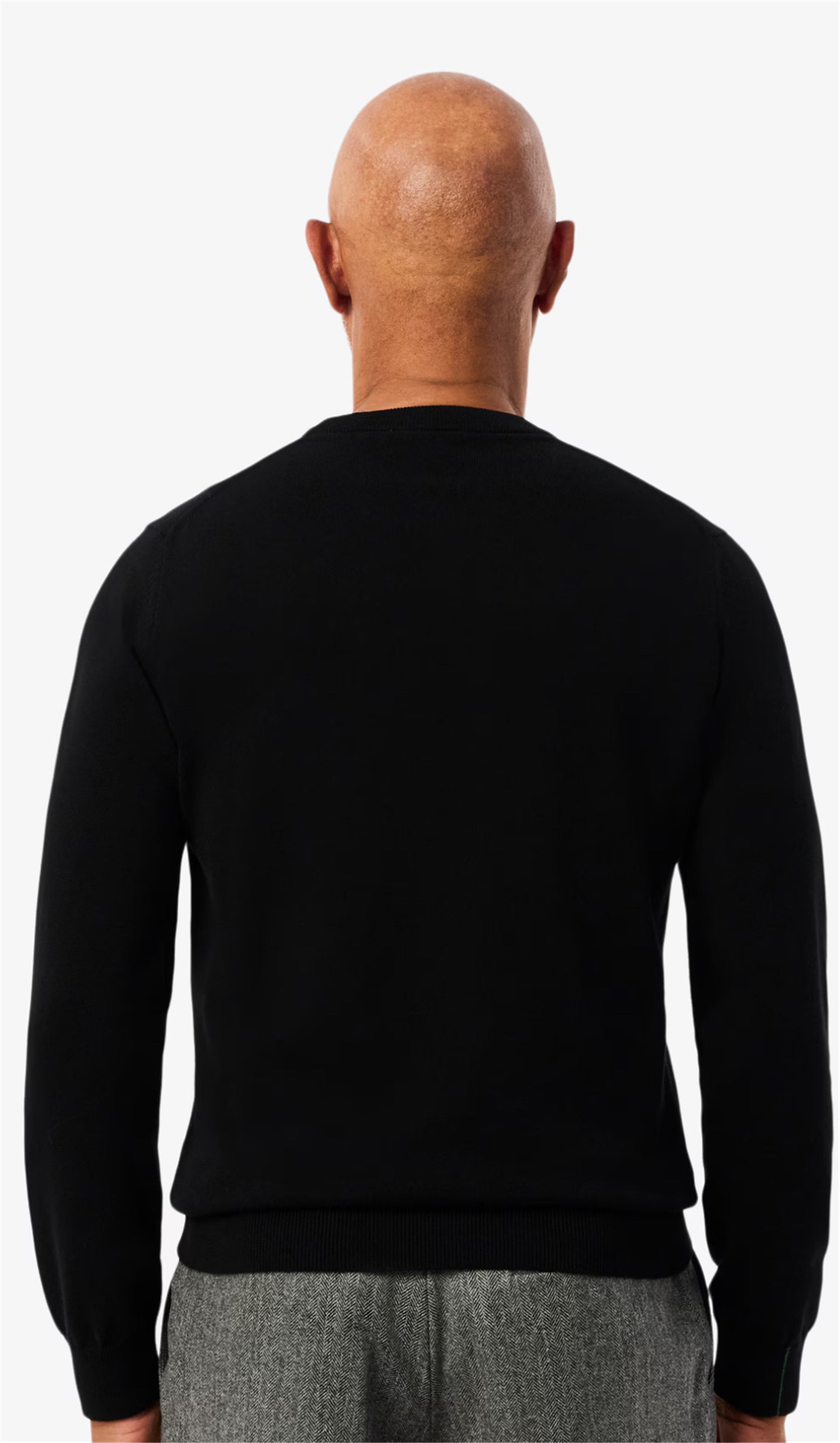 Lacoste AH1985 00 Nero Abbigliamento Uomo Pullover