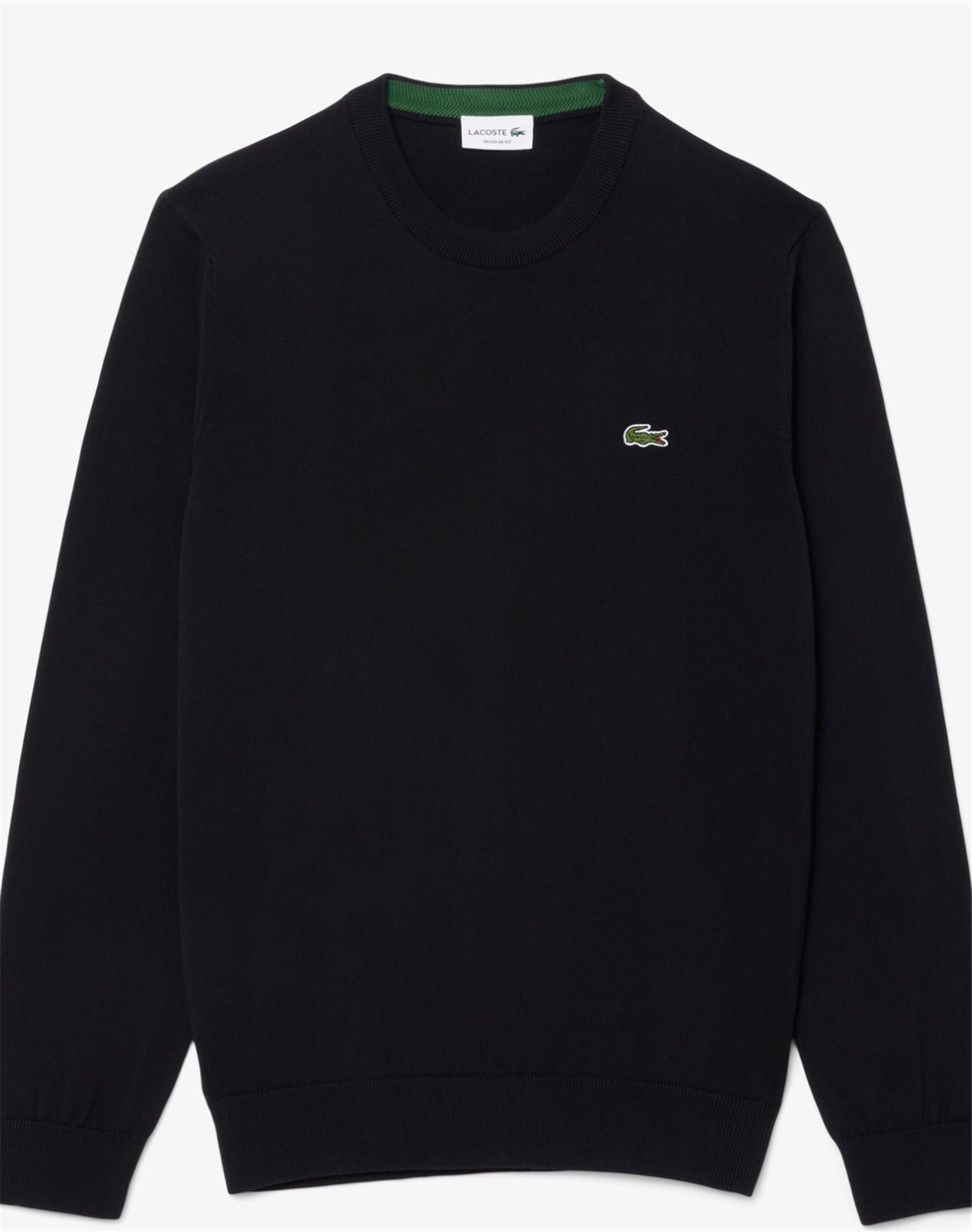 Lacoste AH1985 00 Nero Abbigliamento Uomo Pullover
